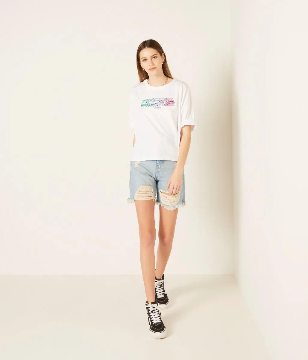 REMERA CROP EST TROPICAL