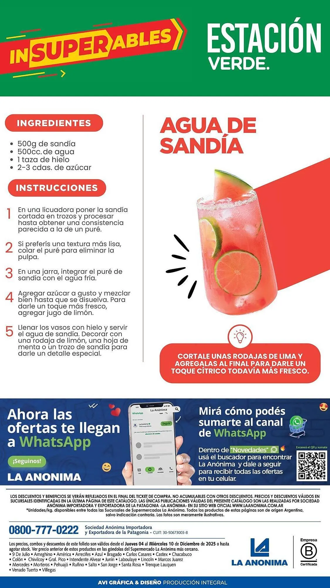 Ofertas de Catálogo La Anonima 4 de diciembre al 10 de diciembre 2025 - Página 6 del catálogo