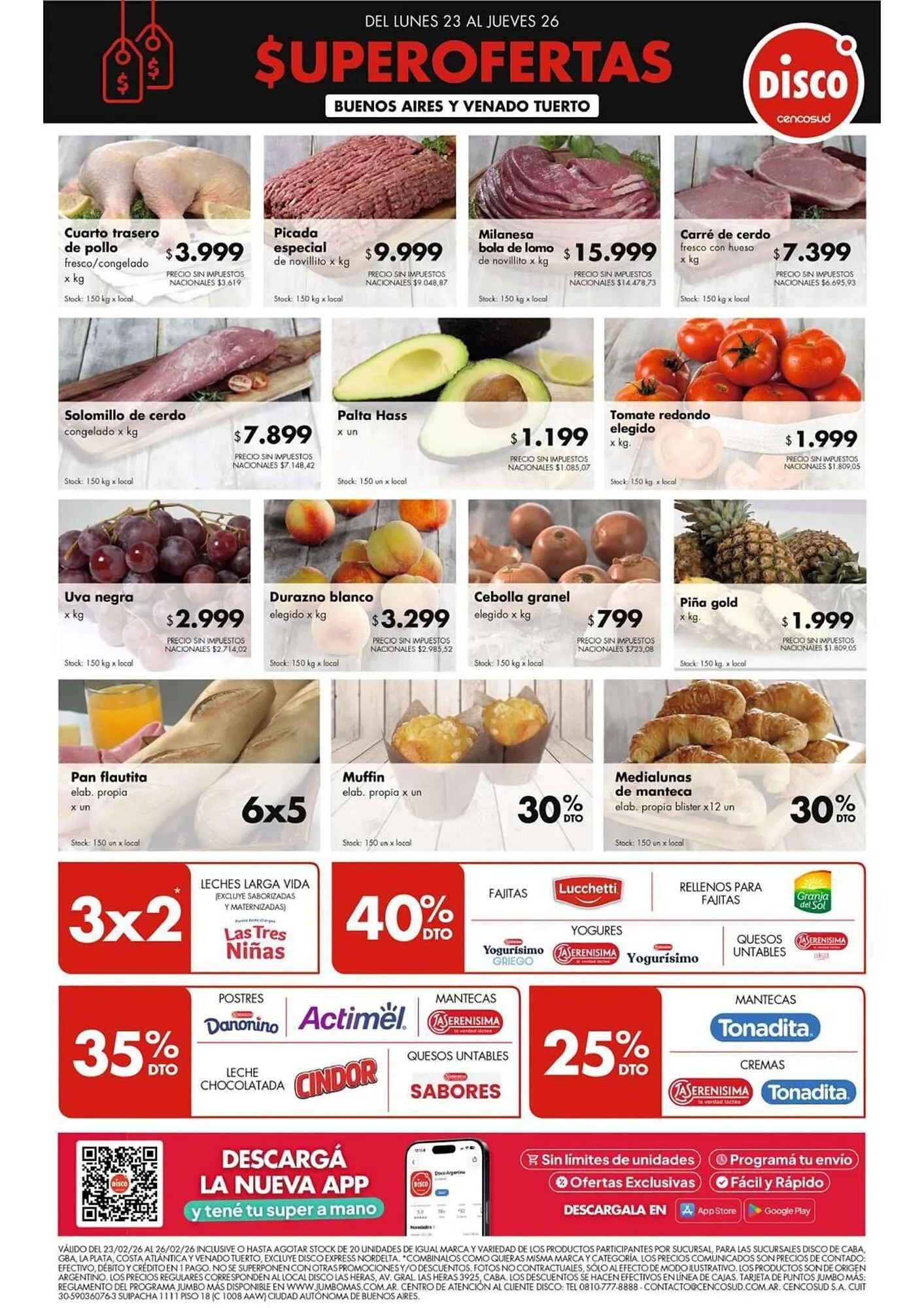 Ofertas de Folleto Disco 23 de febrero al 26 de febrero 2026 - Página 1 del catálogo