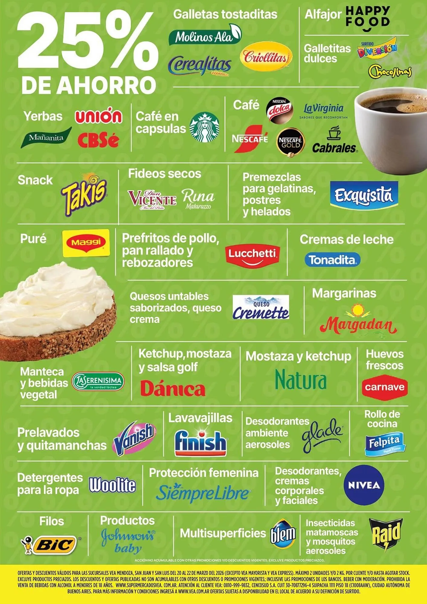 Ofertas de Catálogo Supermercados Vea 20 de marzo al 26 de marzo 2026 - Página 4 del catálogo