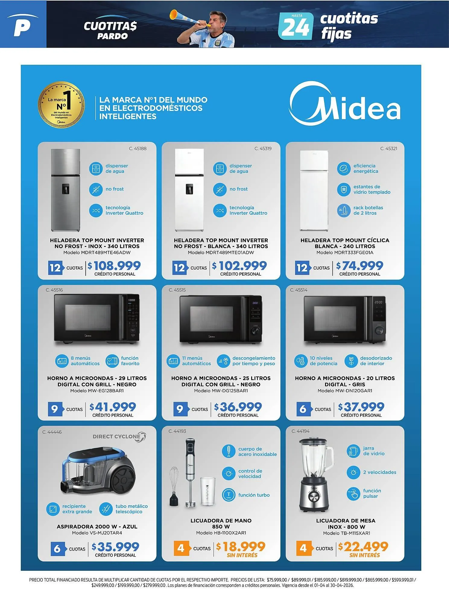 Ofertas de Catálogo Pardo Hogar 7 de abril al 30 de abril 2026 - Página 8 del catálogo