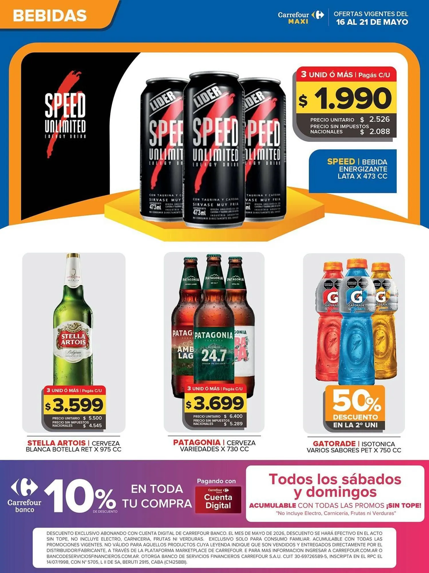Ofertas de Folleto Carrefour Maxi 16 de mayo al 21 de mayo 2026 - Página 2 del catálogo