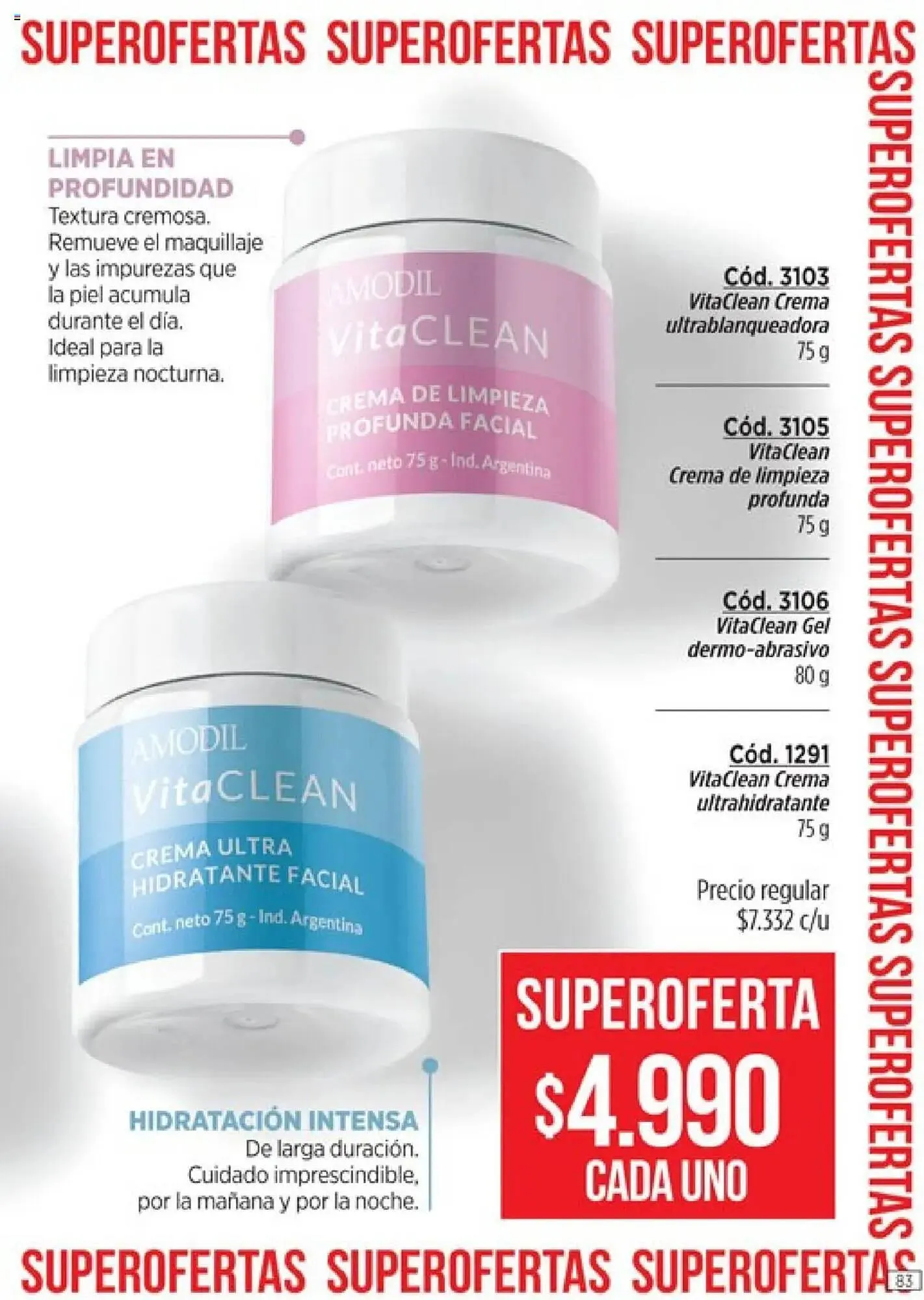 Ofertas de Catálogo Amodil 18 de julio al 31 de julio 2025 - Página 83 del catálogo