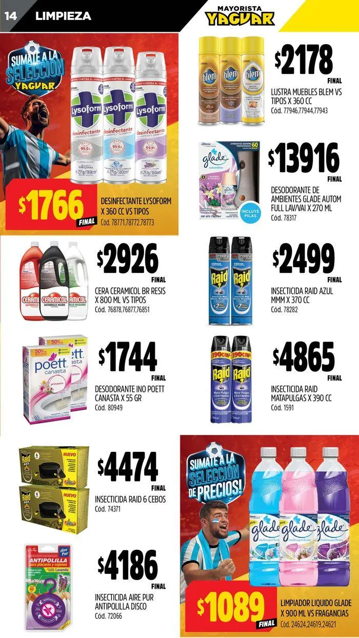Ofertas de Ofertas Supermercados Yaguar Trelew 1 de julio al 7 de julio 2024 - Página 14 del catálogo