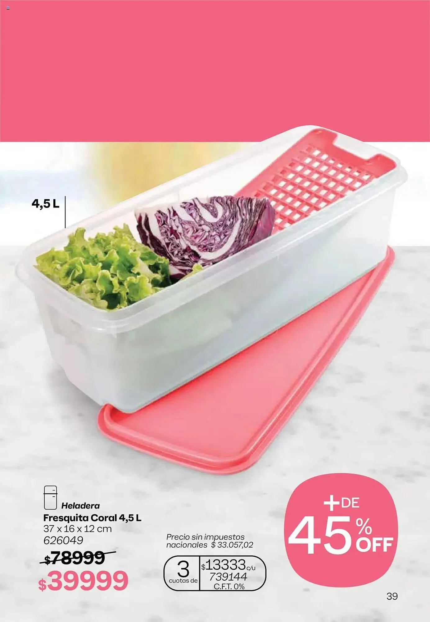 Ofertas de Folleto Tupperware 13 de octubre al 3 de noviembre 2025 - Página 40 del catálogo