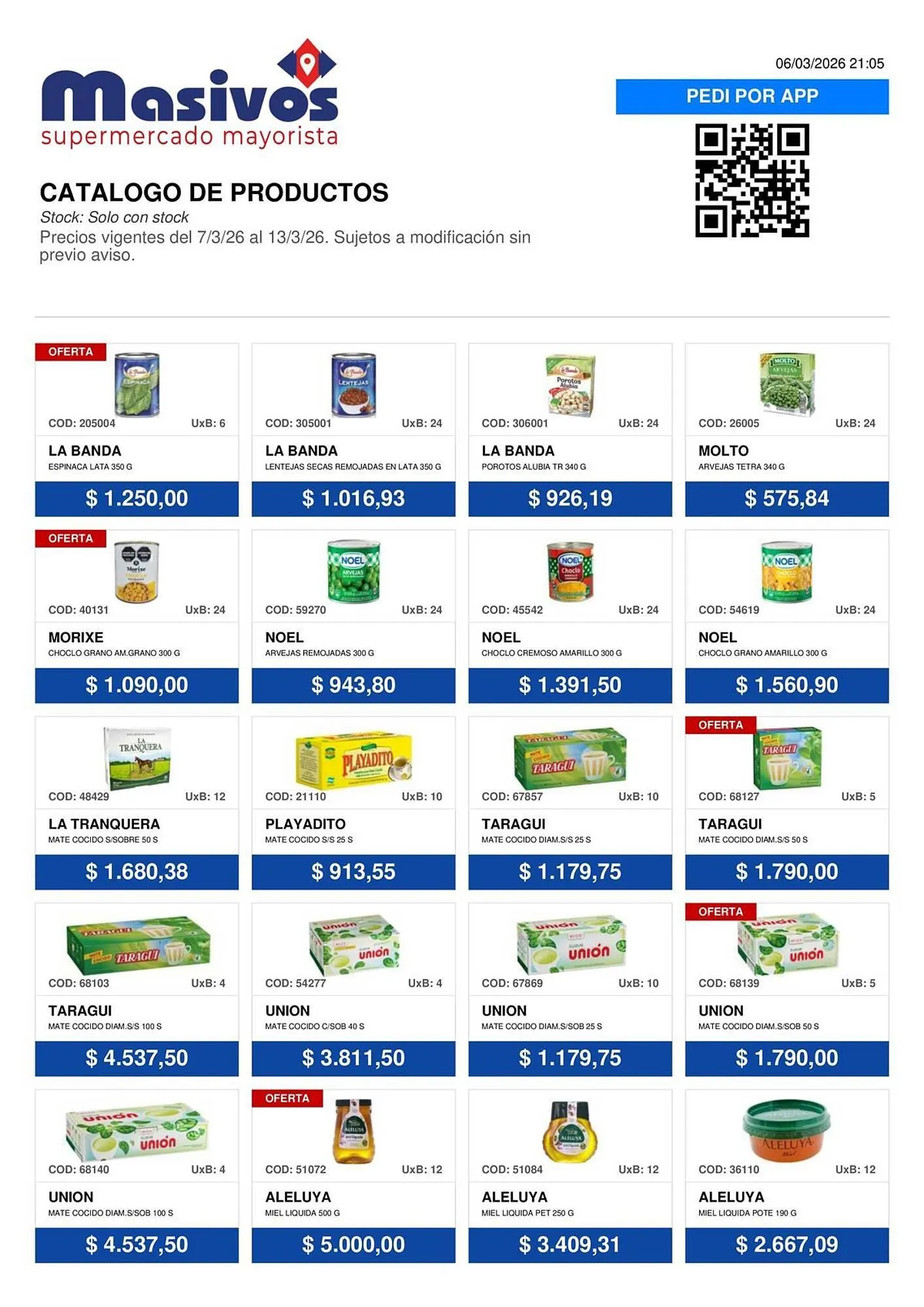 Ofertas de Catálogo Masivos 7 de marzo al 13 de marzo 2026 - Página 29 del catálogo