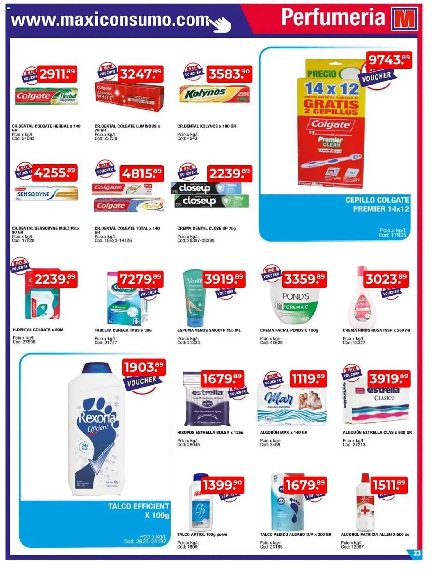 Ofertas de Catálogo Maxiconsumo 14 de abril al 20 de abril 2025 - Página 23 del catálogo