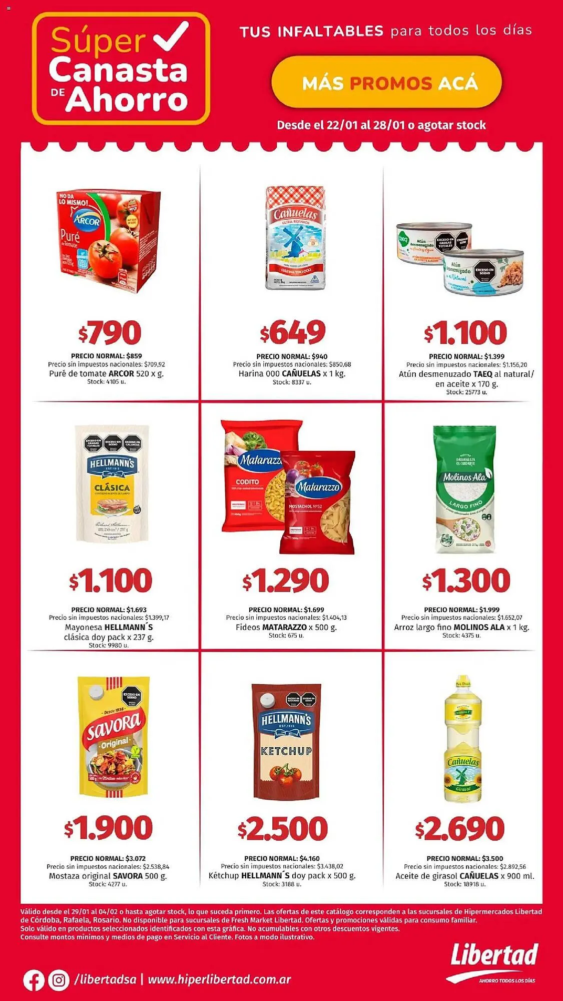Ofertas de Catálogo Hipermercado Libertad 29 de enero al 4 de febrero 2026 - Página 4 del catálogo