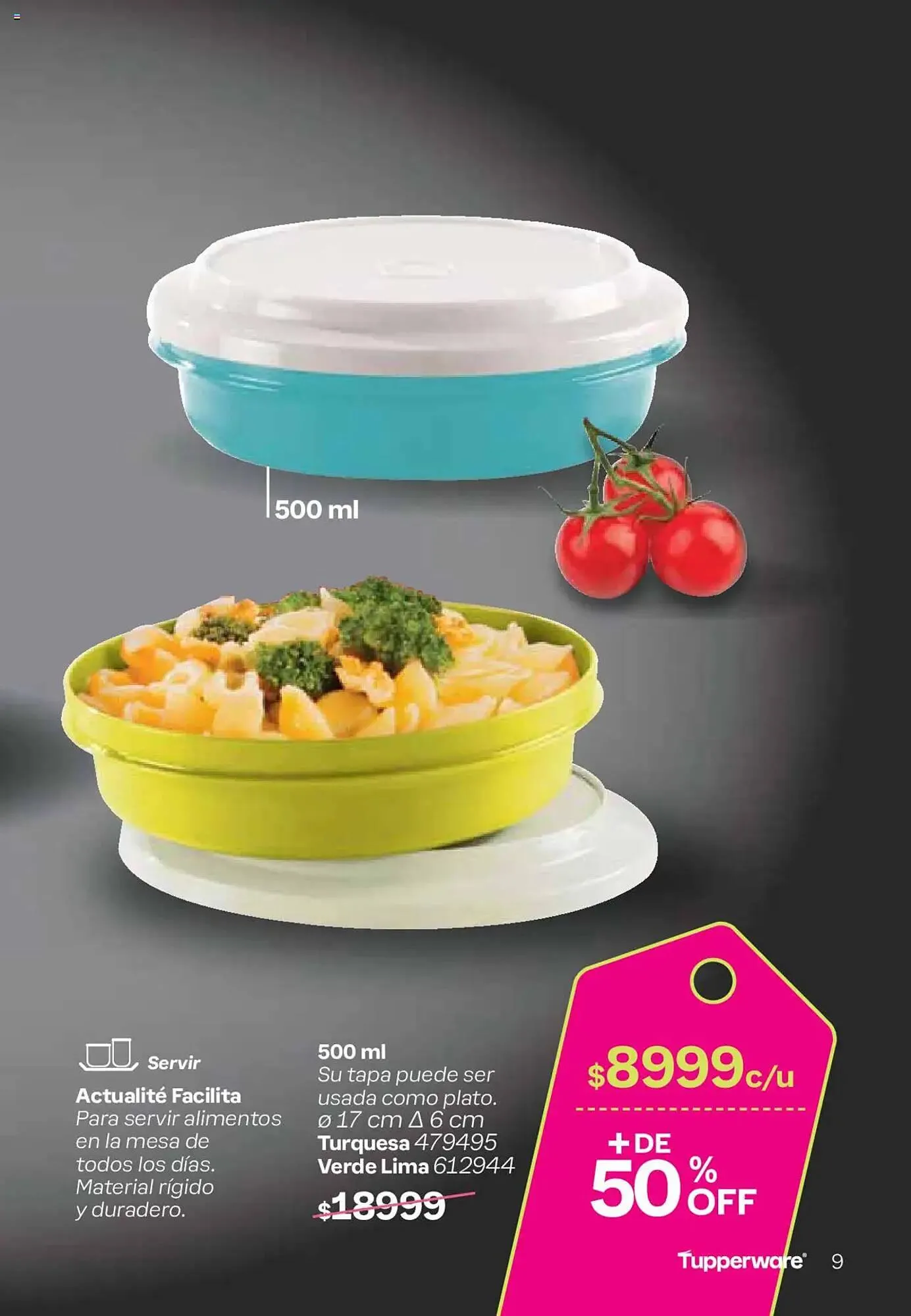 Ofertas de Catálogo Tupperware 29 de noviembre al 2 de diciembre 2024 - Página 9 del catálogo
