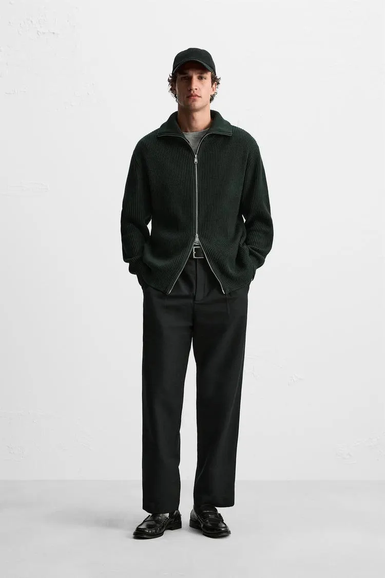 CÁRDIGAN CREMALLERA