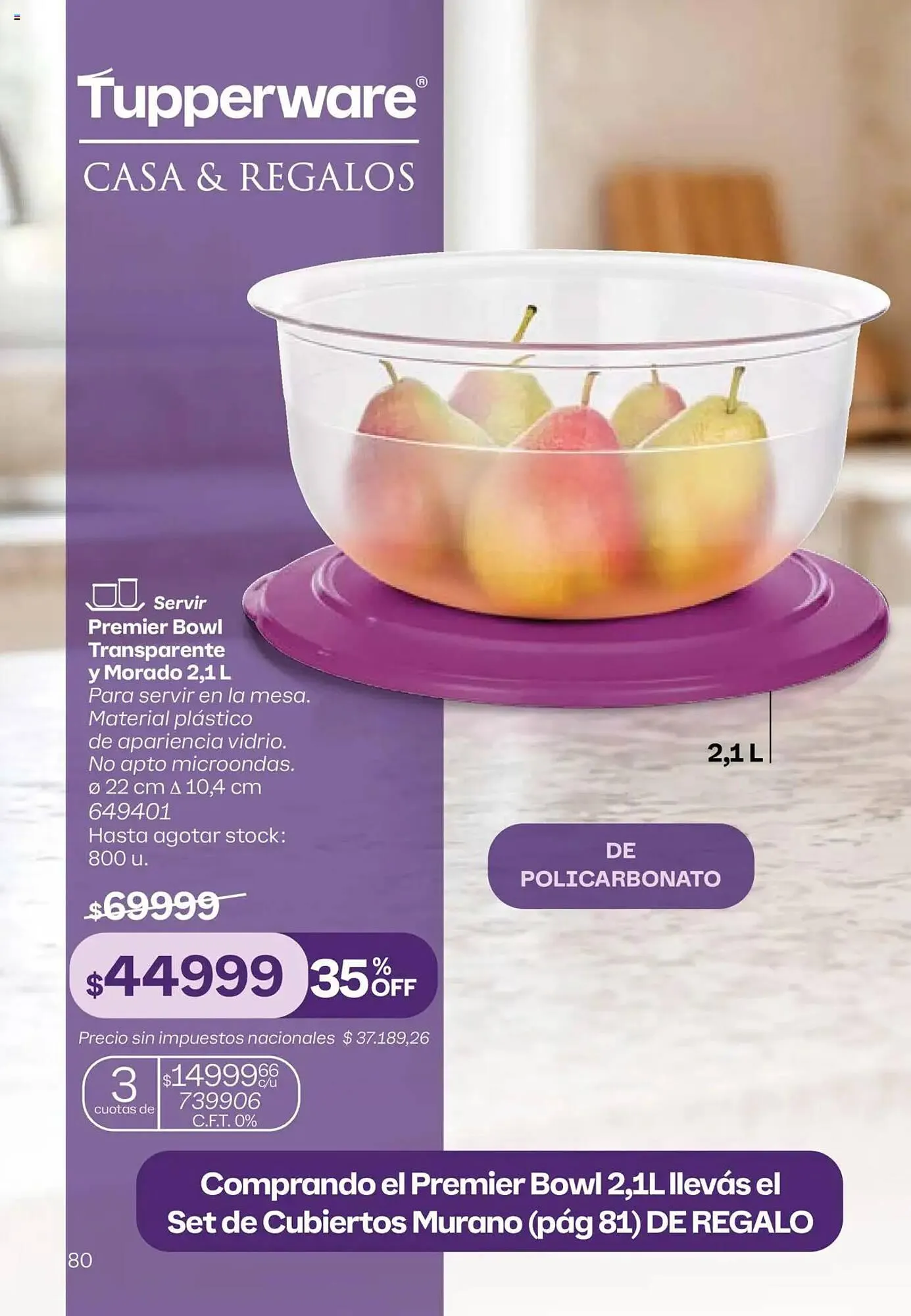 Ofertas de Catálogo Tupperware 11 de agosto al 25 de agosto 2025 - Página 81 del catálogo