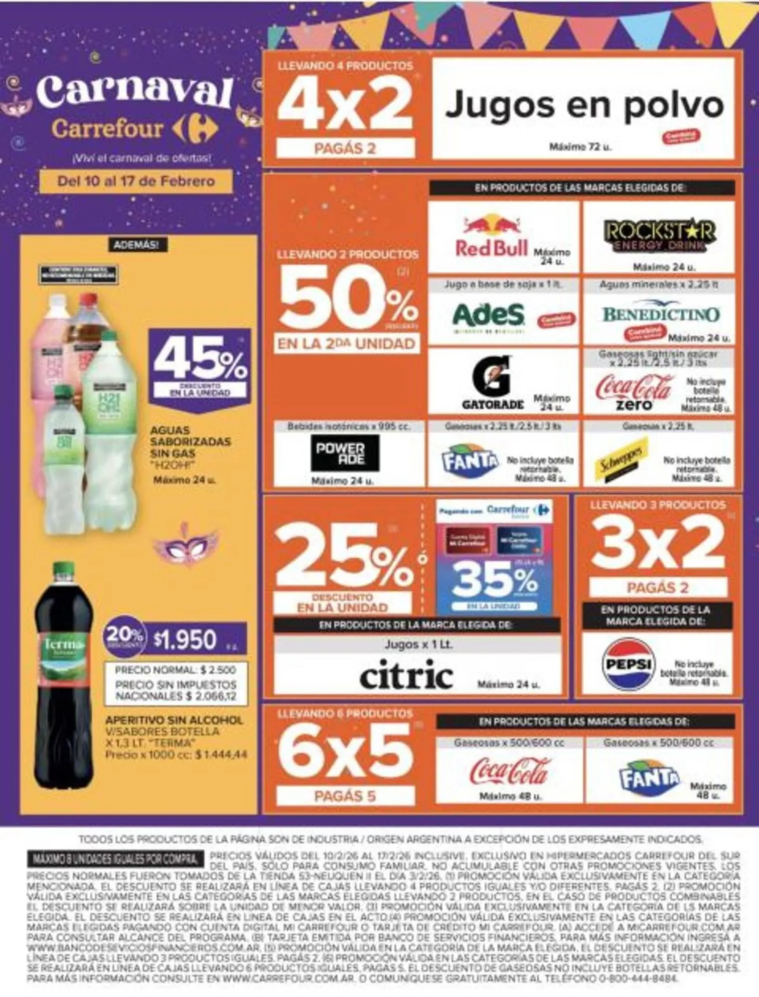 Ofertas de Catálogo Carrefour 10 de febrero al 18 de febrero 2026 - Página 2 del catálogo