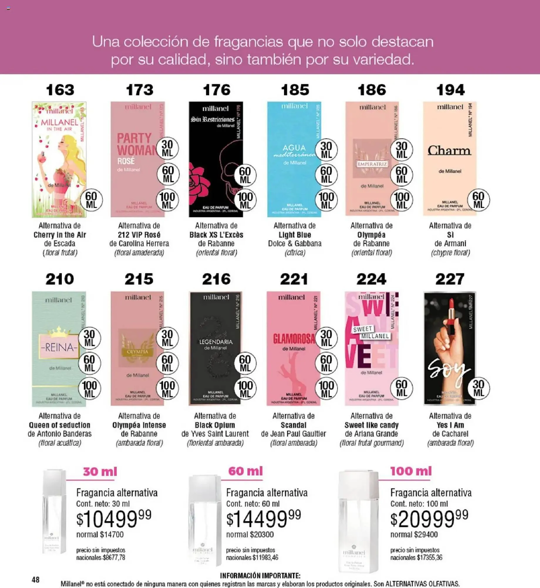 Ofertas de Catálogo Millanel Cosmética 5 de enero al 1 de febrero 2026 - Página 48 del catálogo