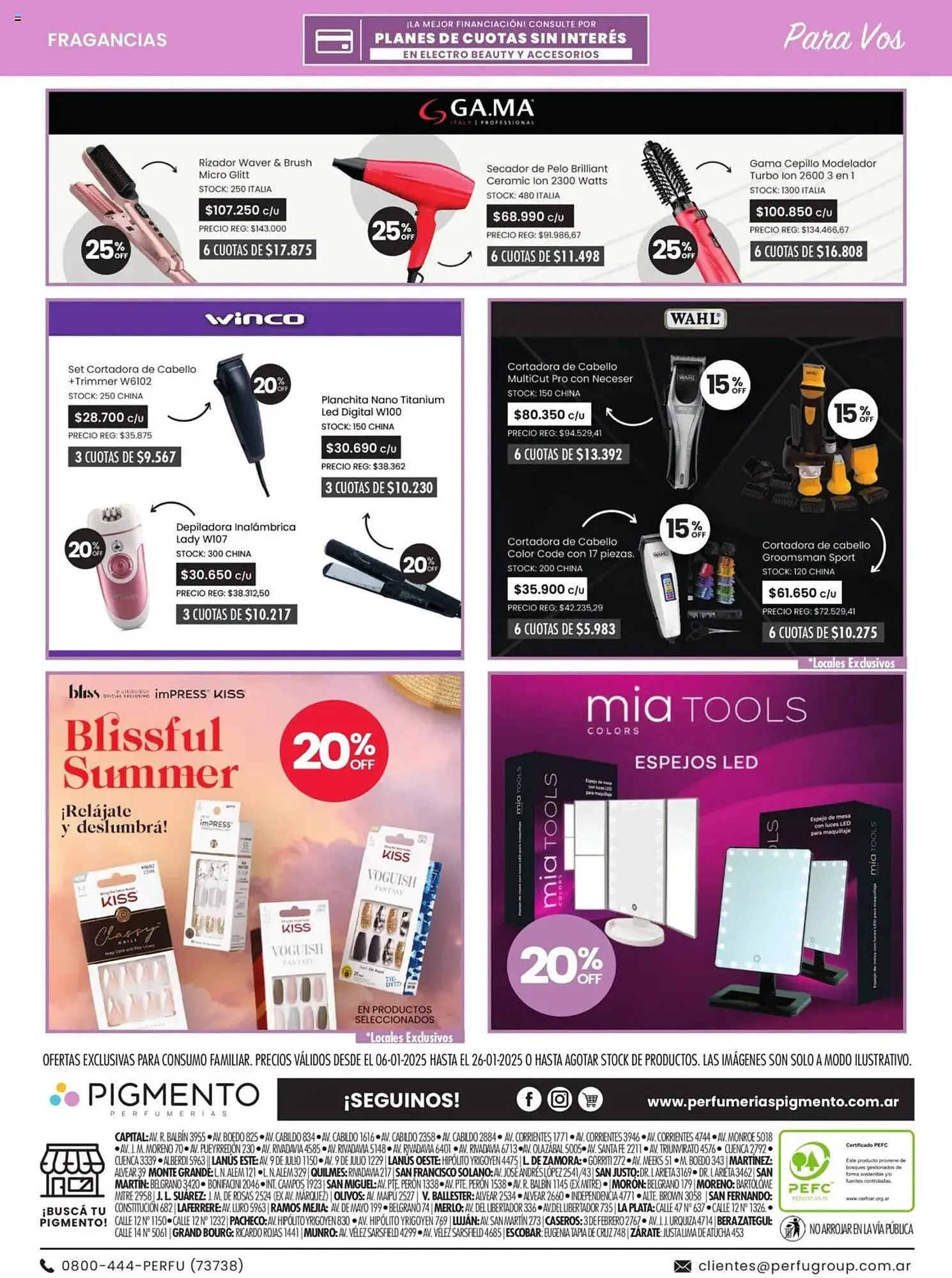 Ofertas de Catálogo Pigmento 6 de enero al 26 de enero 2025 - Página 8 del catálogo