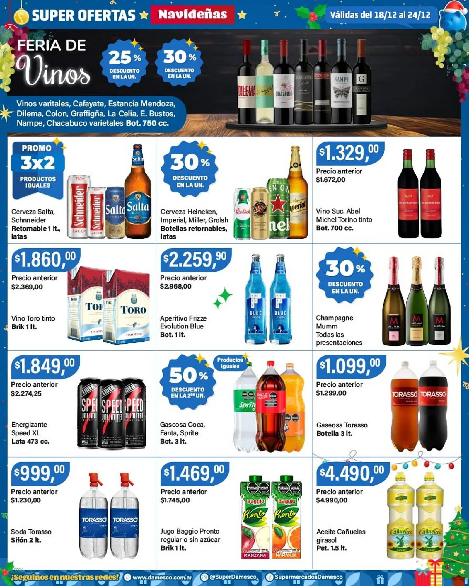 Ofertas de Catálogo Supermercados Damesco 18 de diciembre al 24 de diciembre 2025 - Página 2 del catálogo