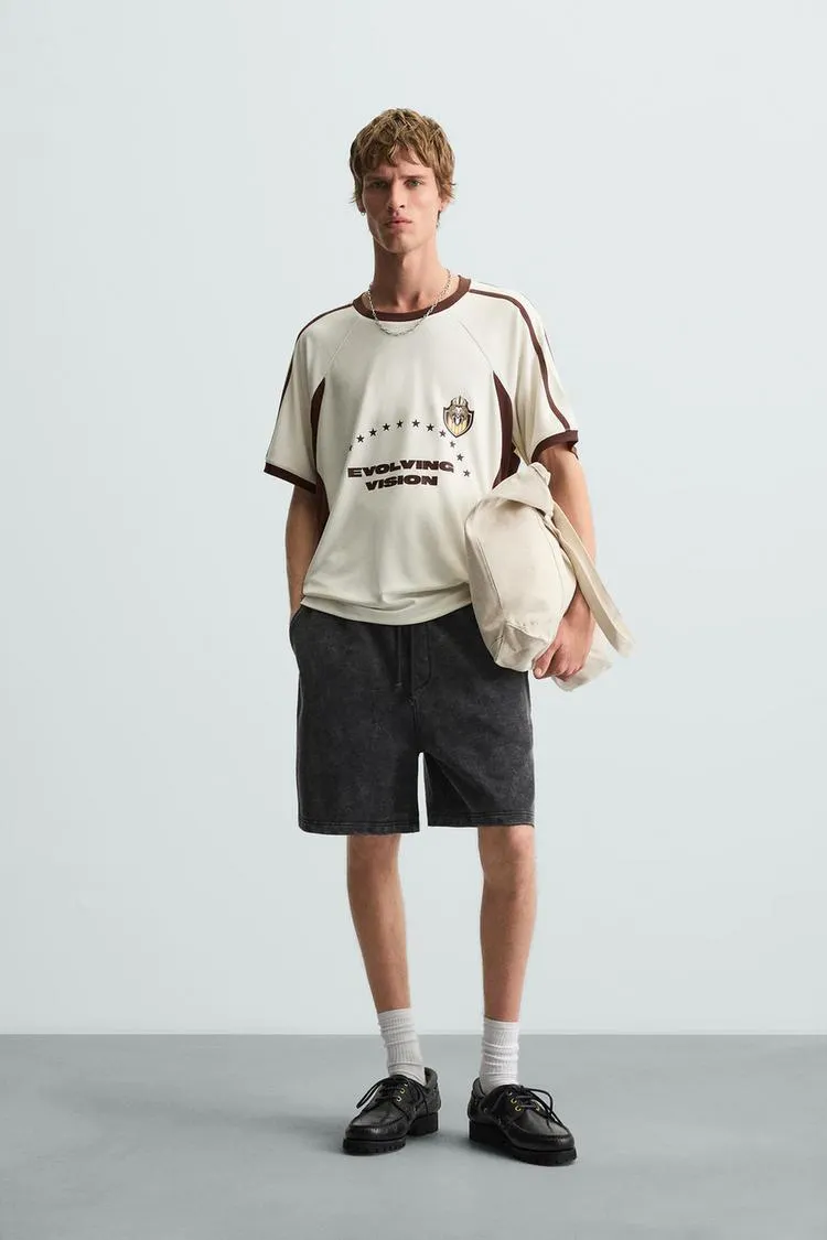 CAMISETA ESTAMPADOS FÚTBOL RETRO