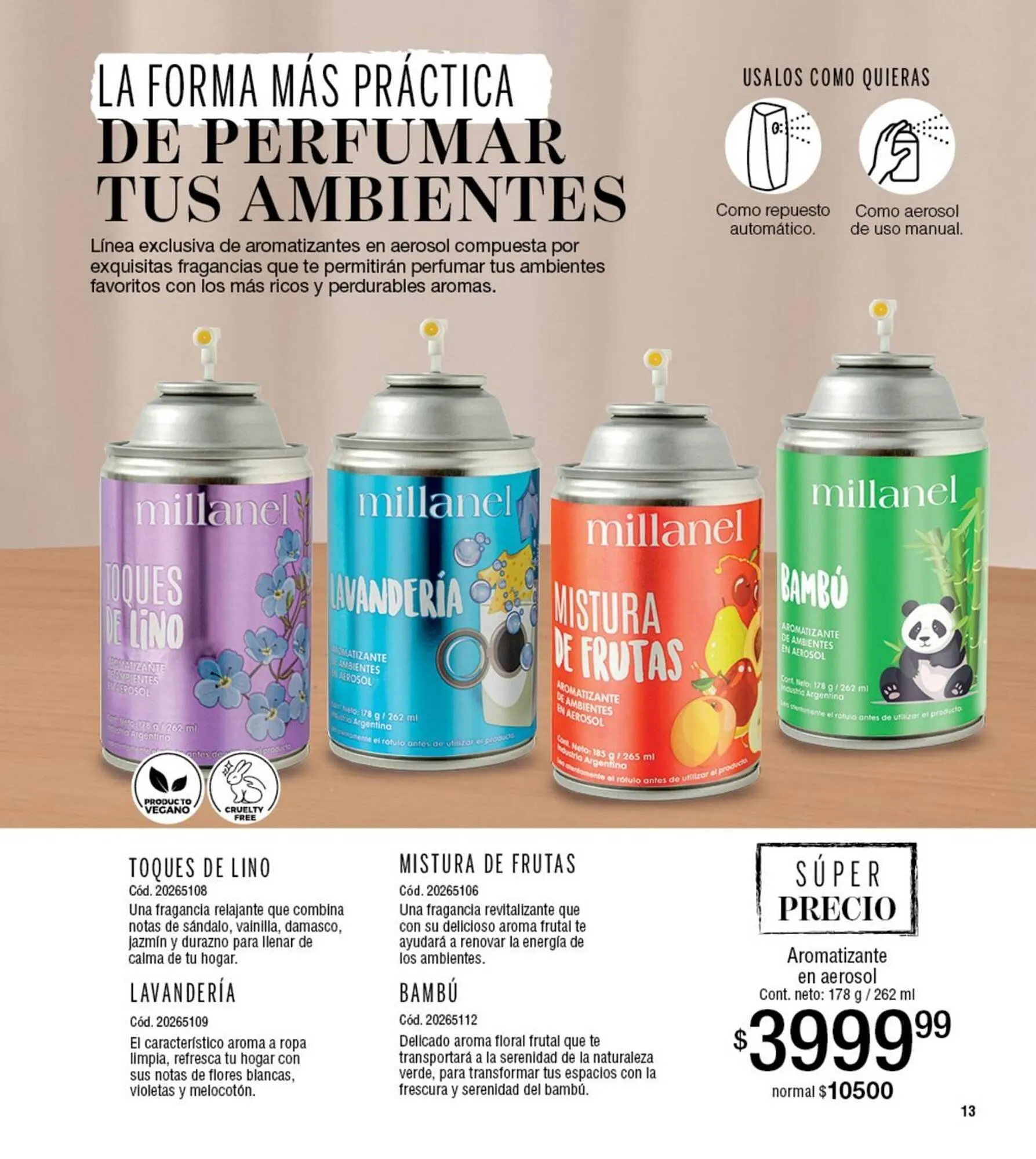 Ofertas de Catálogo Millanel Cosmética 27 de febrero al 31 de marzo 2025 - Página 13 del catálogo