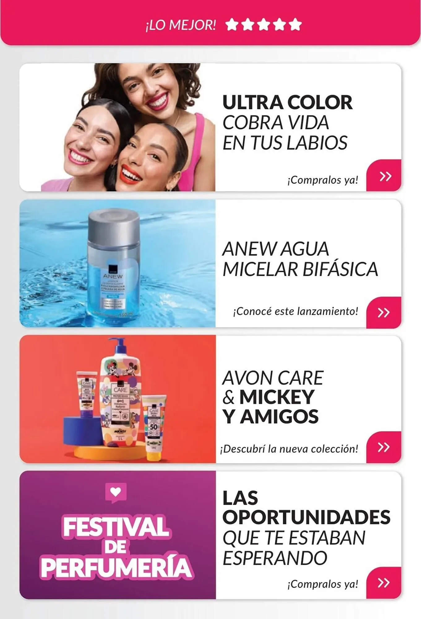 Ofertas de Catálogo Avon 1 de mayo al 31 de mayo 2026 - Página 4 del catálogo