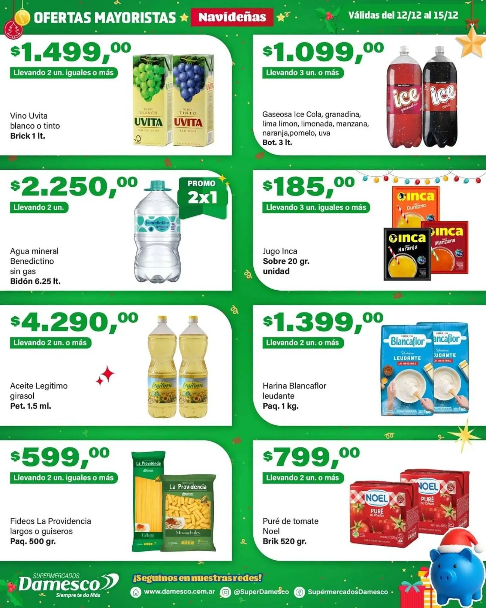 Ofertas de Catálogo Supermercados Damesco 12 de diciembre al 15 de diciembre 2025 - Página 3 del catálogo
