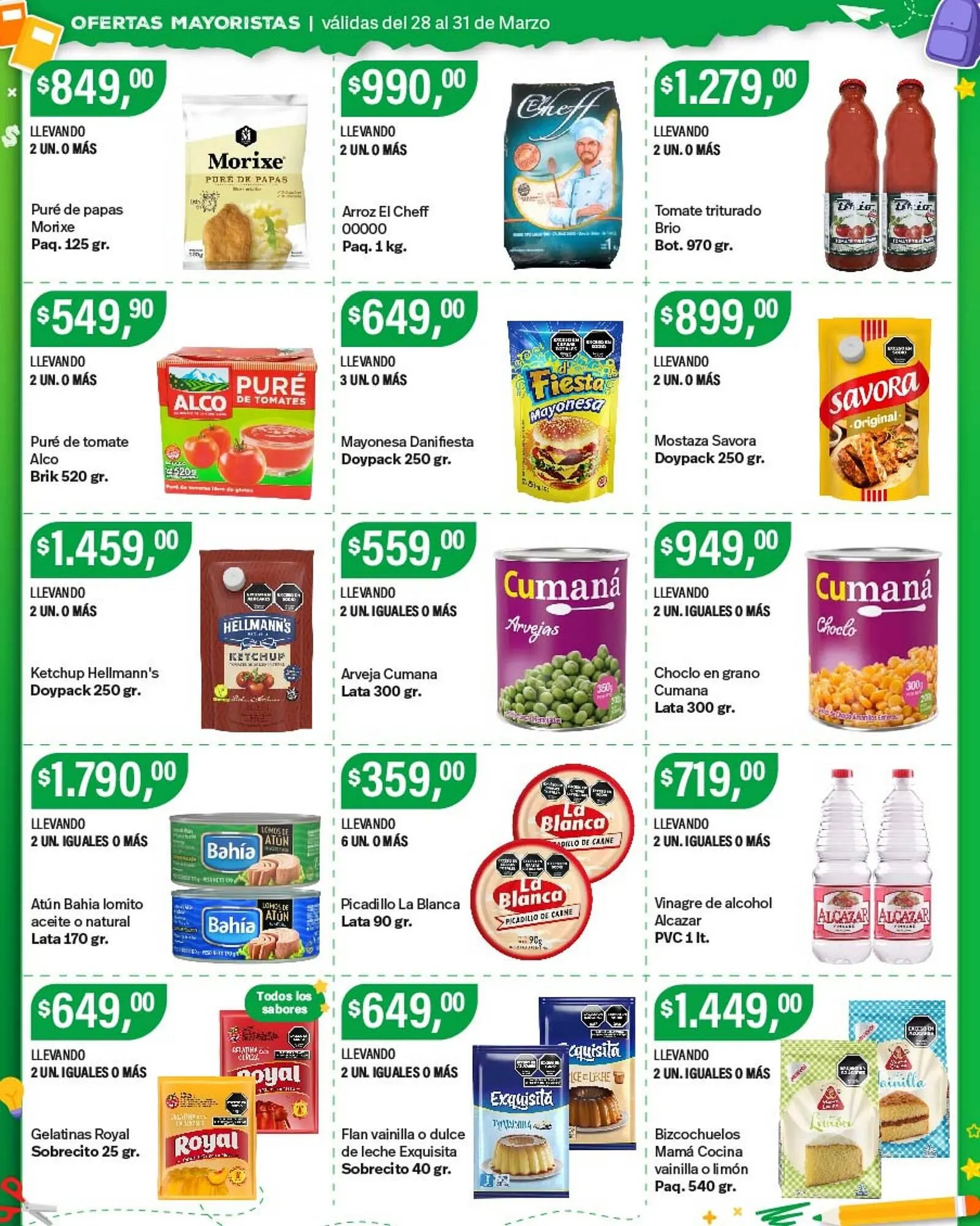 Ofertas de Catálogo Supermercados Damesco 28 de marzo al 31 de marzo 2025 - Página 3 del catálogo