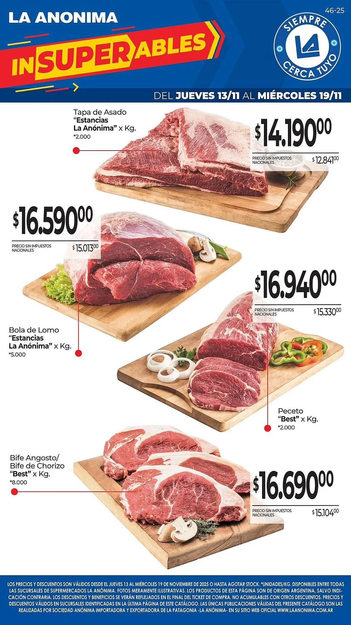 Catálogo La Anonima - 1