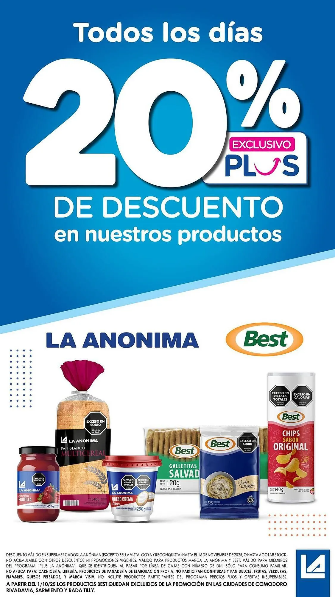 Ofertas de Catálogo La Anonima 6 de noviembre al 16 de noviembre 2025 - Página 37 del catálogo
