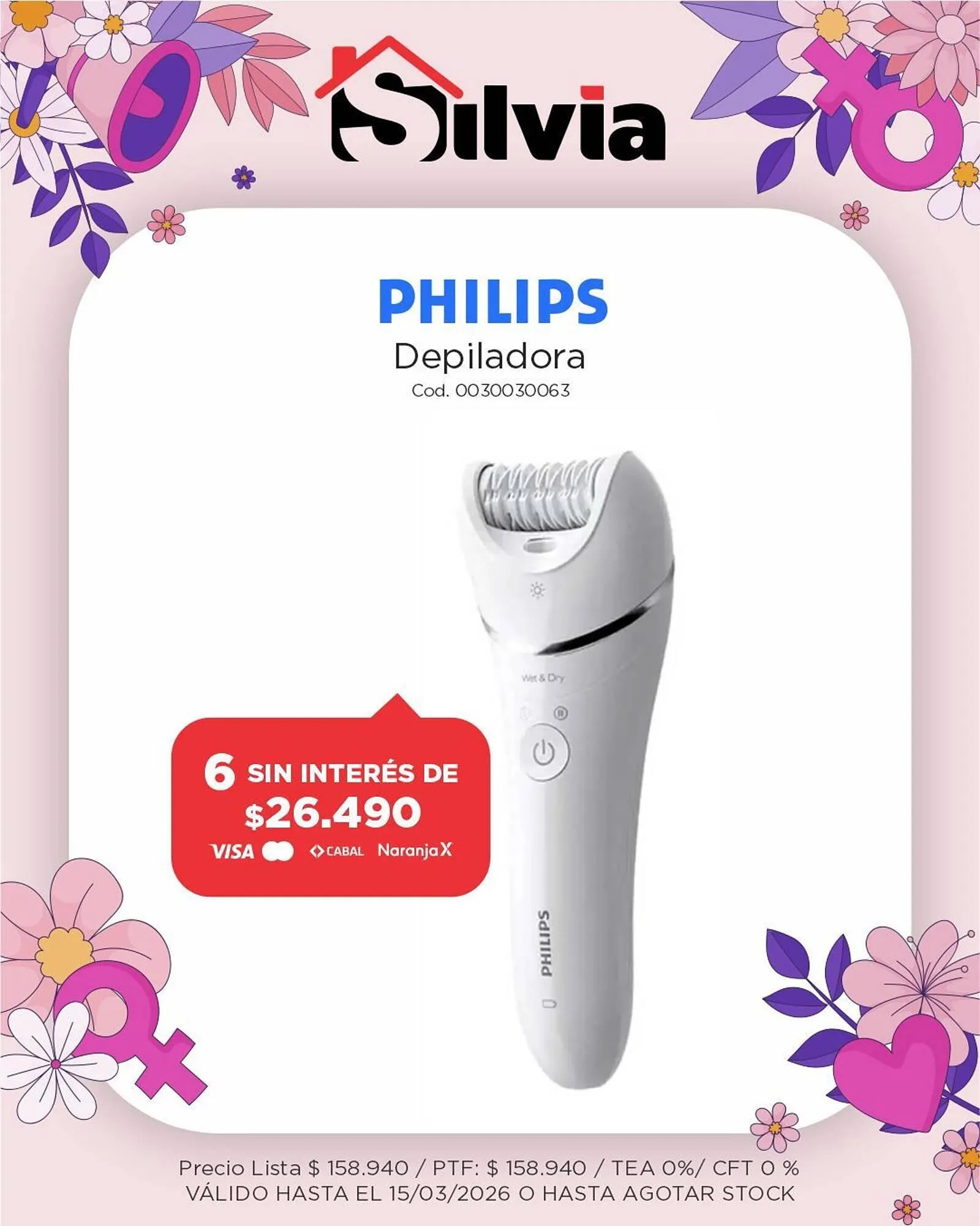 Ofertas de Catálogo Casa Silvia 7 de marzo al 15 de marzo 2026 - Página 1 del catálogo