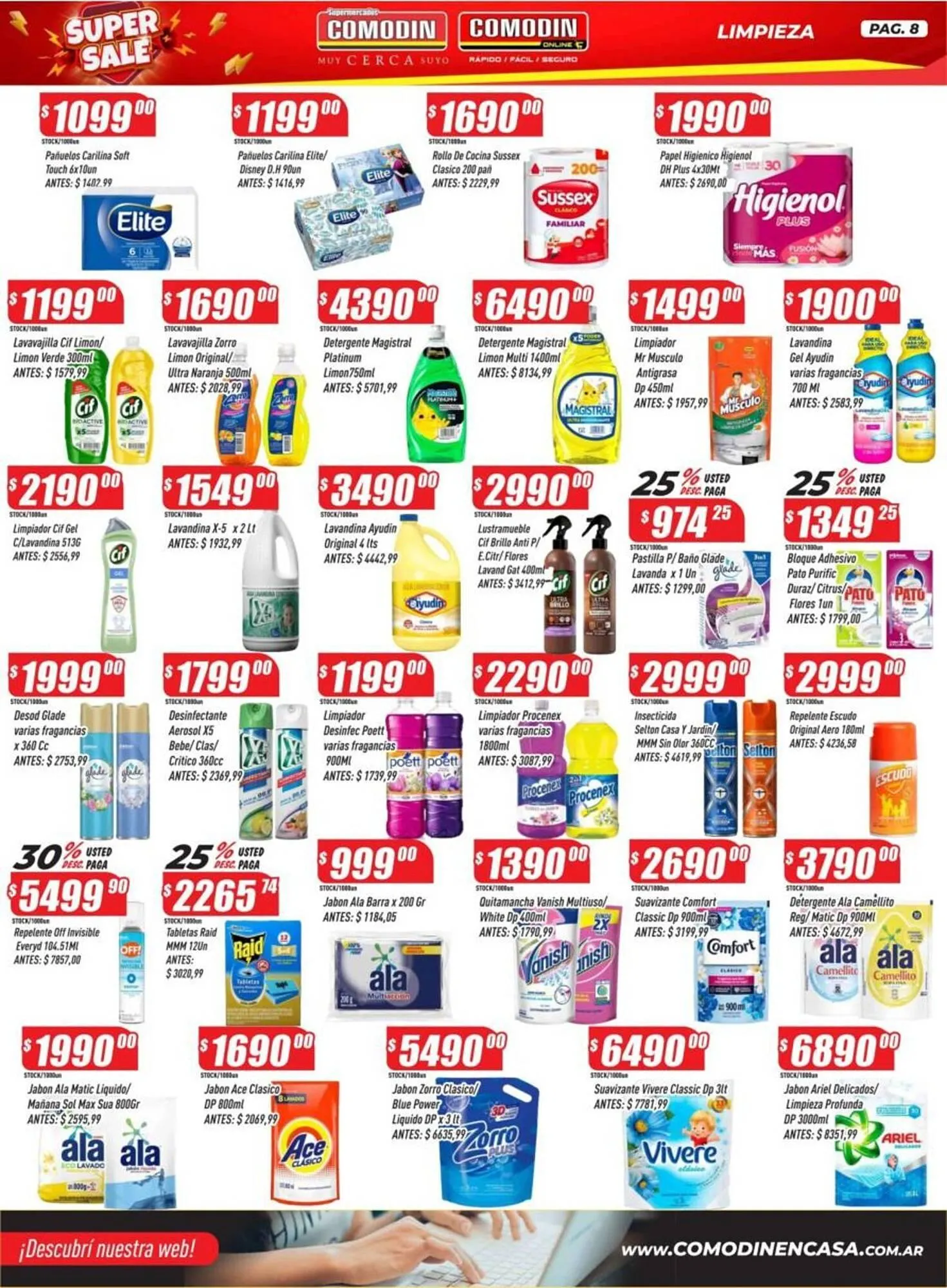 Ofertas de Catálogo Supermercados Comodin 12 de mayo al 18 de mayo 2025 - Página 8 del catálogo