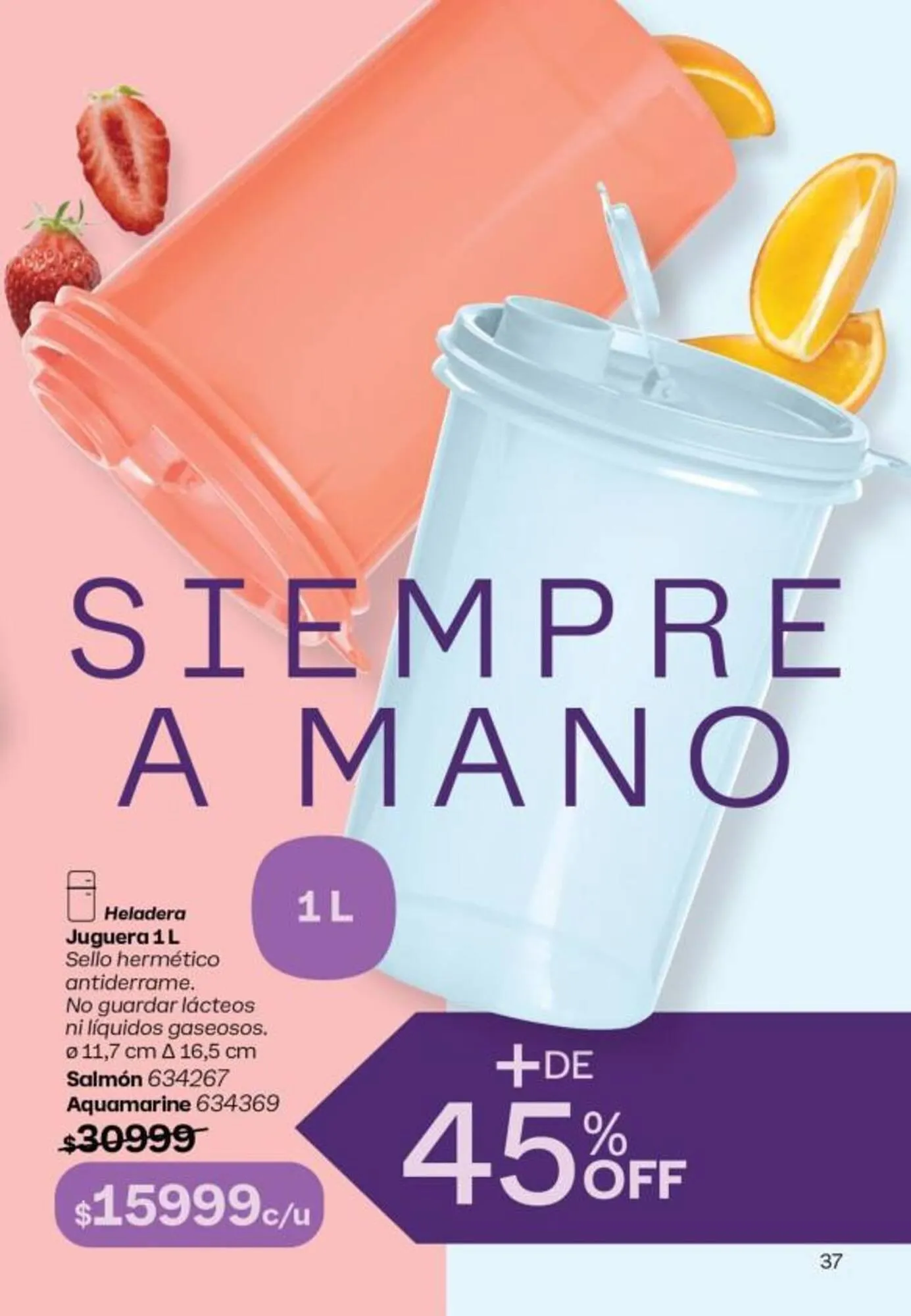 Ofertas de Catálogo Tupperware 4 de abril al 30 de abril 2025 - Página 38 del catálogo