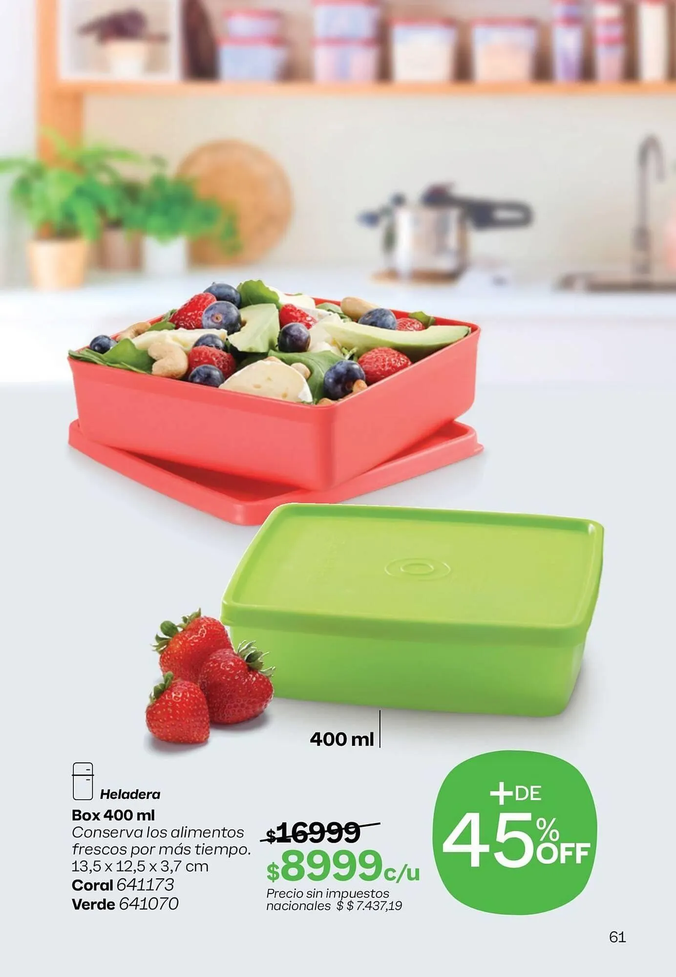 Ofertas de Folleto Tupperware 2 de diciembre al 6 de diciembre 2025 - Página 62 del catálogo