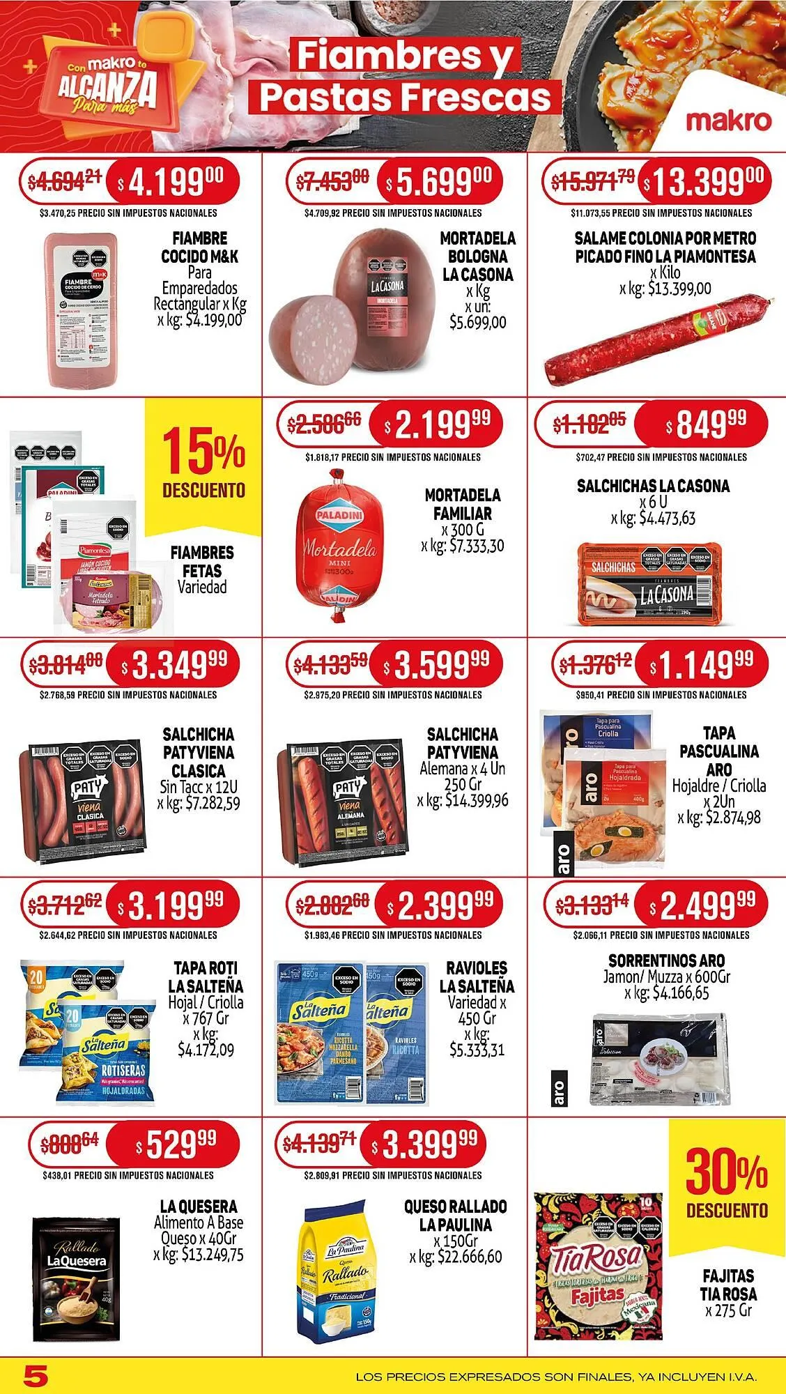 Ofertas de Catálogo Makro 5 de junio al 12 de junio 2025 - Página 5 del catálogo