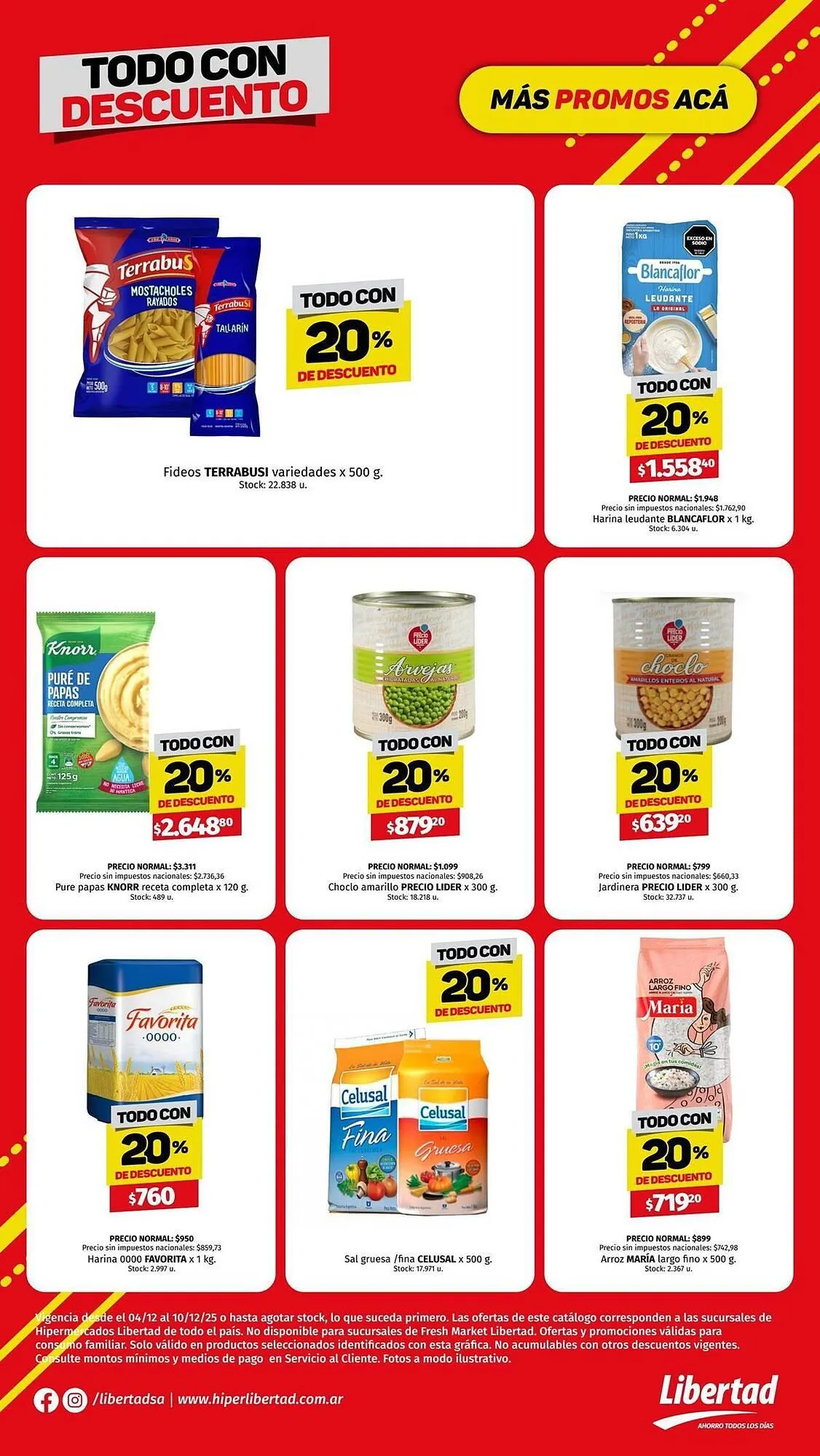 Ofertas de Catálogo Hipermercado Libertad 4 de diciembre al 10 de diciembre 2025 - Página 2 del catálogo