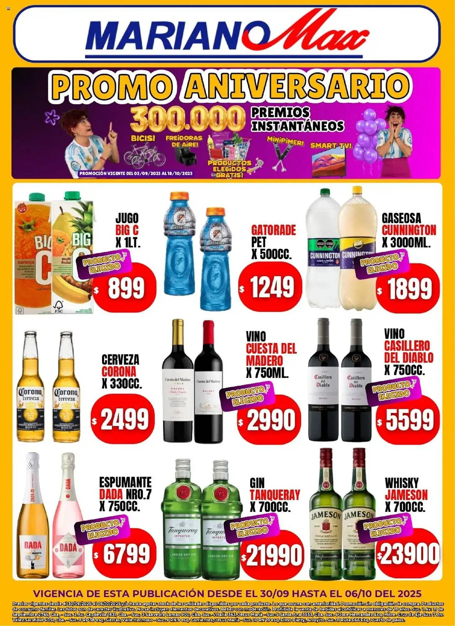 Ofertas de Catálogo Supermercados Mariano Max 3 de septiembre al 18 de octubre 2025 - Página 7 del catálogo