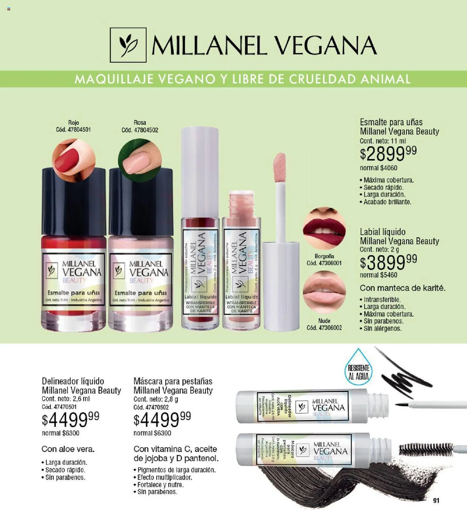 Ofertas de Catálogo Millanel Cosmética 11 de marzo al 7 de abril 2024 - Página 91 del catálogo