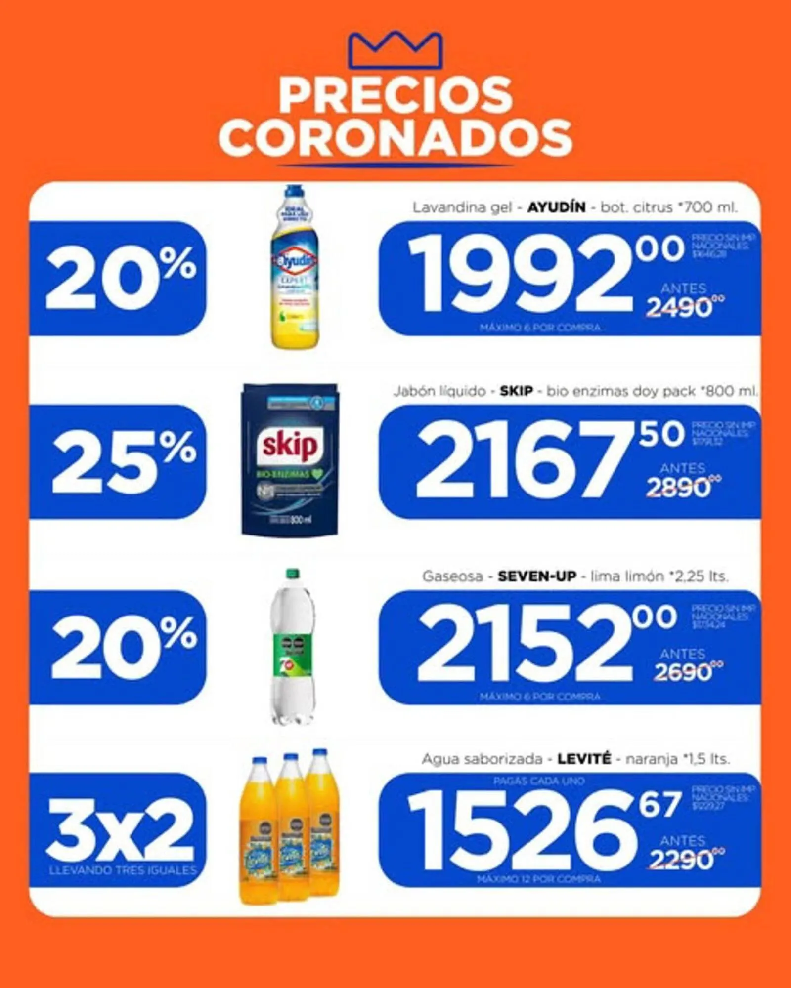 Ofertas de Catálogo Supermercados Monarca 9 de abril al 30 de abril 2025 - Página 3 del catálogo