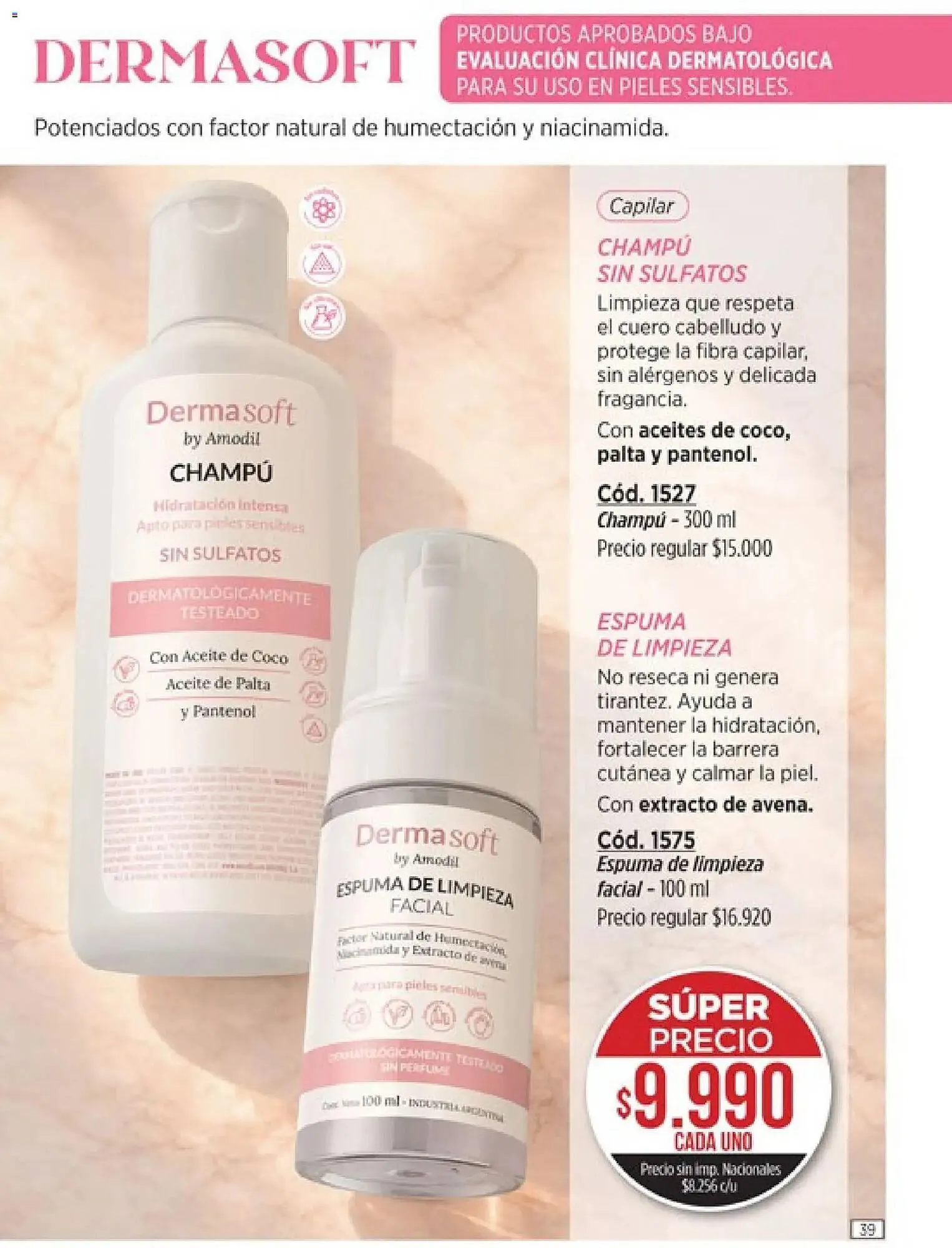 Ofertas de Catálogo Amodil 5 de mayo al 31 de mayo 2026 - Página 39 del catálogo