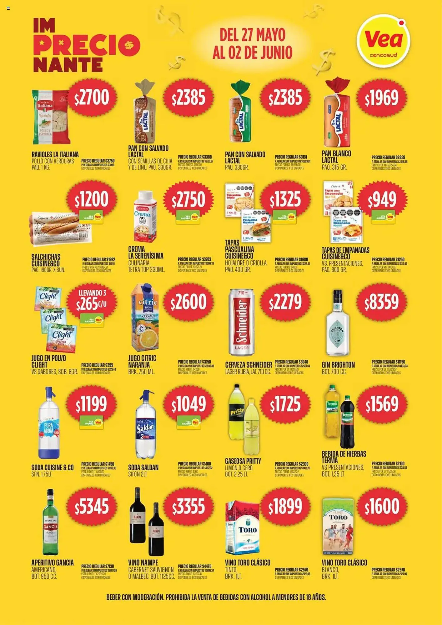 Ofertas de Catálogo Supermercados Vea 27 de mayo al 3 de junio 2025 - Página 3 del catálogo
