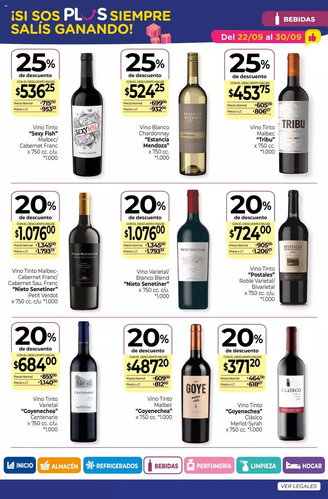 Ofertas de La Anonima - Super Ventajas - Septiembre 2022 22 de septiembre al 30 de septiembre 2023 - Página 37 del catálogo