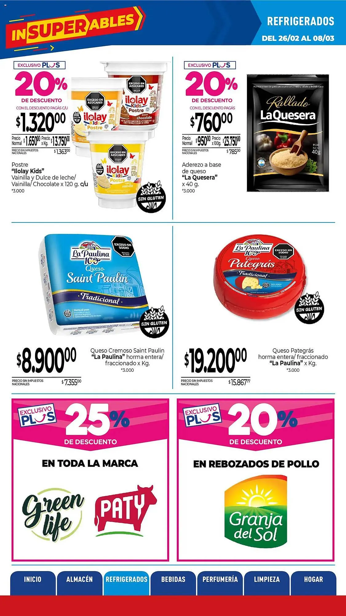 Ofertas de Catálogo La Anonima 26 de febrero al 8 de marzo 2026 - Página 21 del catálogo