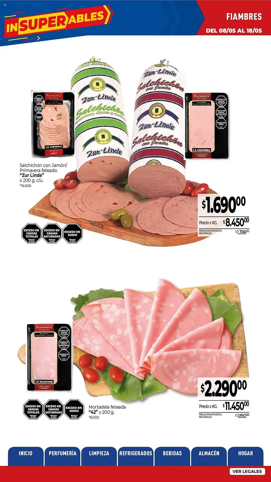 Ofertas de Catálogo La Anonima 8 de mayo al 18 de mayo 2025 - Página 12 del catálogo