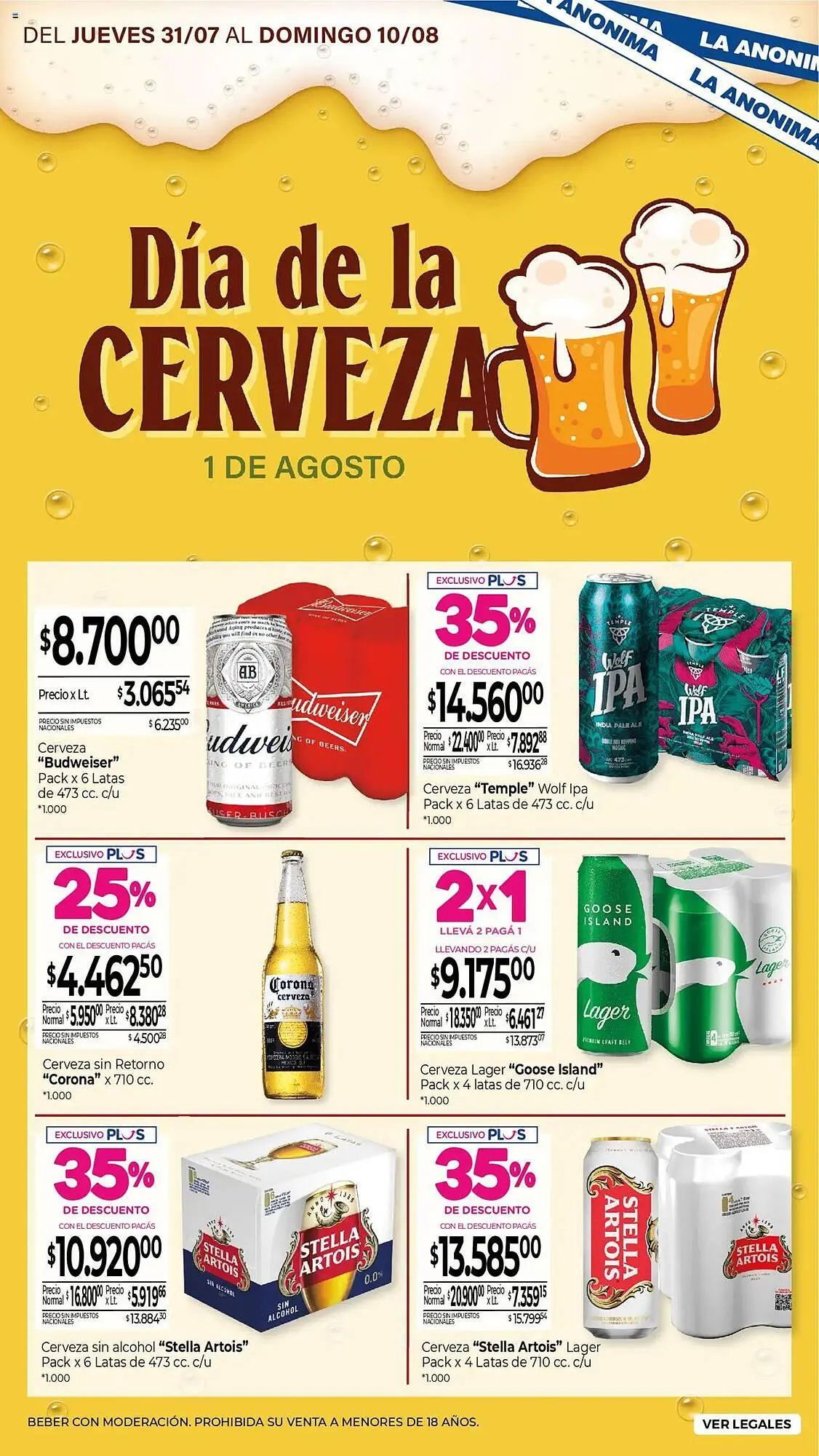 Ofertas de Catálogo La Anonima 31 de julio al 11 de agosto 2025 - Página 4 del catálogo