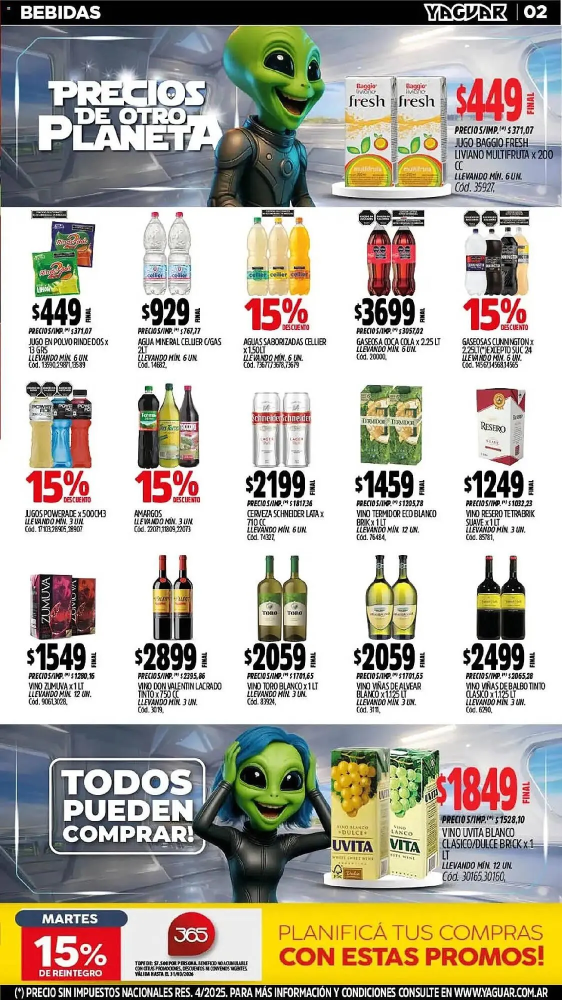 Ofertas de Catálogo Supermercados Yaguar 2 de marzo al 7 de marzo 2026 - Página 2 del catálogo