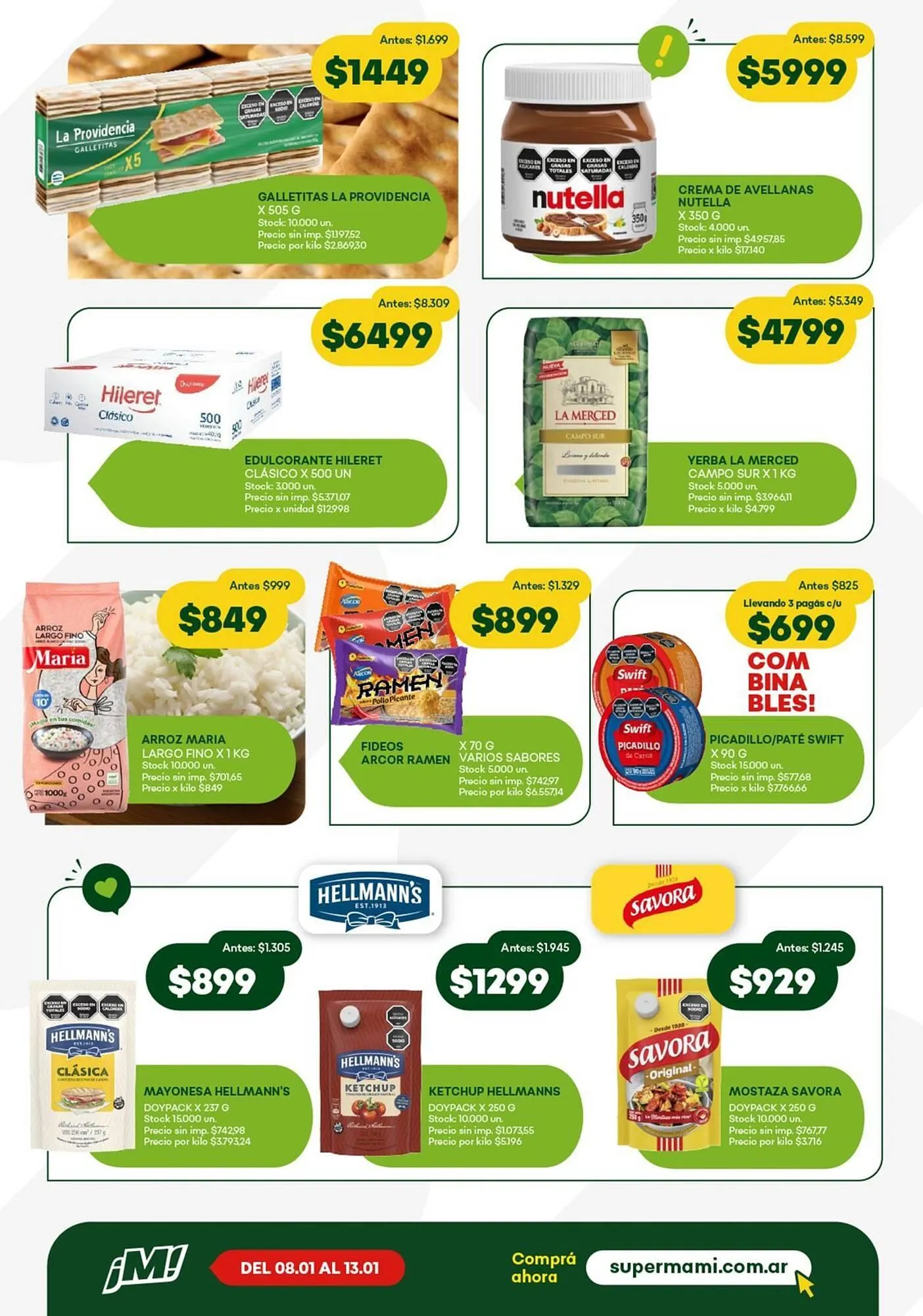 Ofertas de Catálogo Super MAMI 12 de enero al 13 de enero 2026 - Página 2 del catálogo