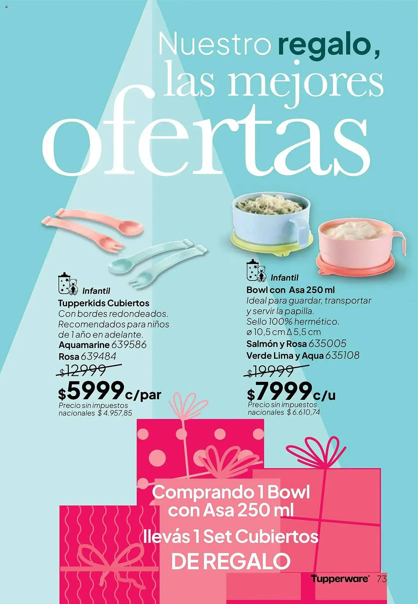 Ofertas de Folleto Tupperware 24 de noviembre al 31 de diciembre 2025 - Página 74 del catálogo