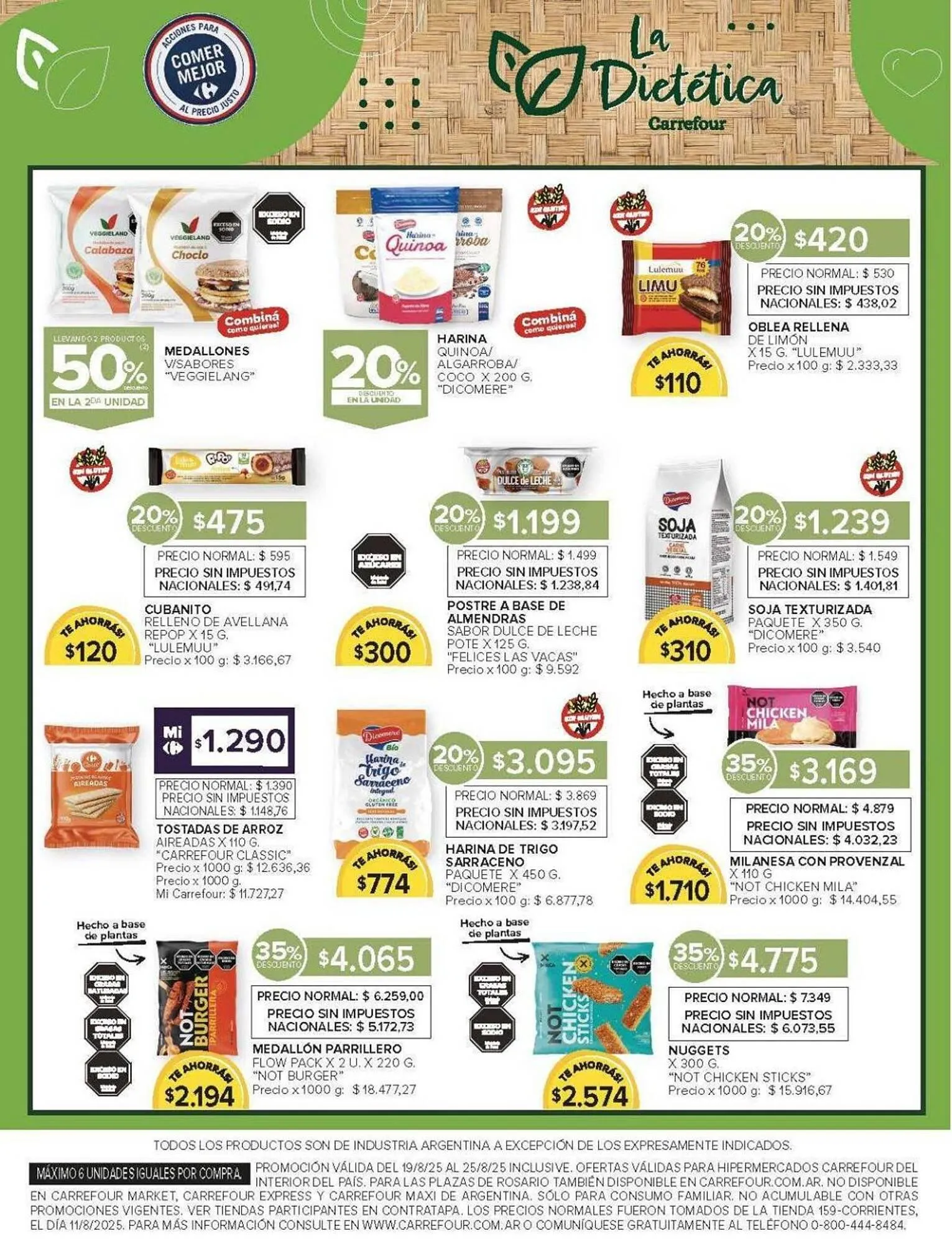 Ofertas de Catálogo Carrefour 19 de agosto al 26 de agosto 2025 - Página 16 del catálogo