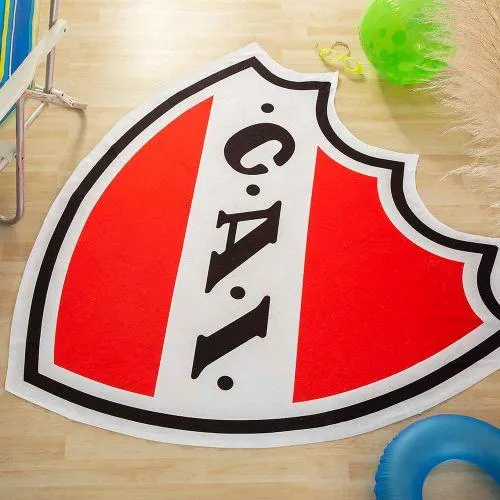 Toallón Playero Estampado Digital Independiente Escudo