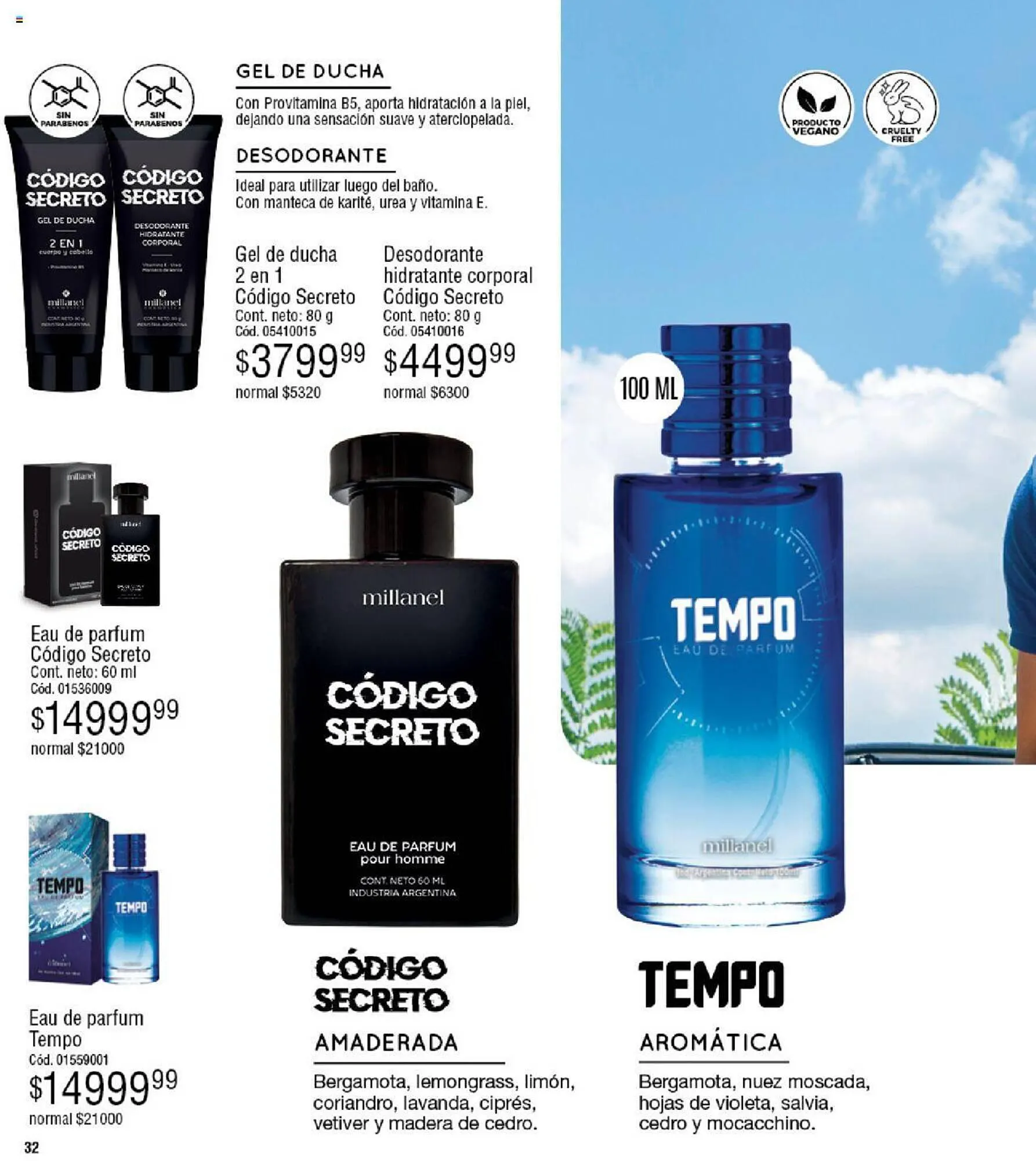 Ofertas de Catálogo Millanel Cosmética 11 de marzo al 7 de abril 2024 - Página 32 del catálogo