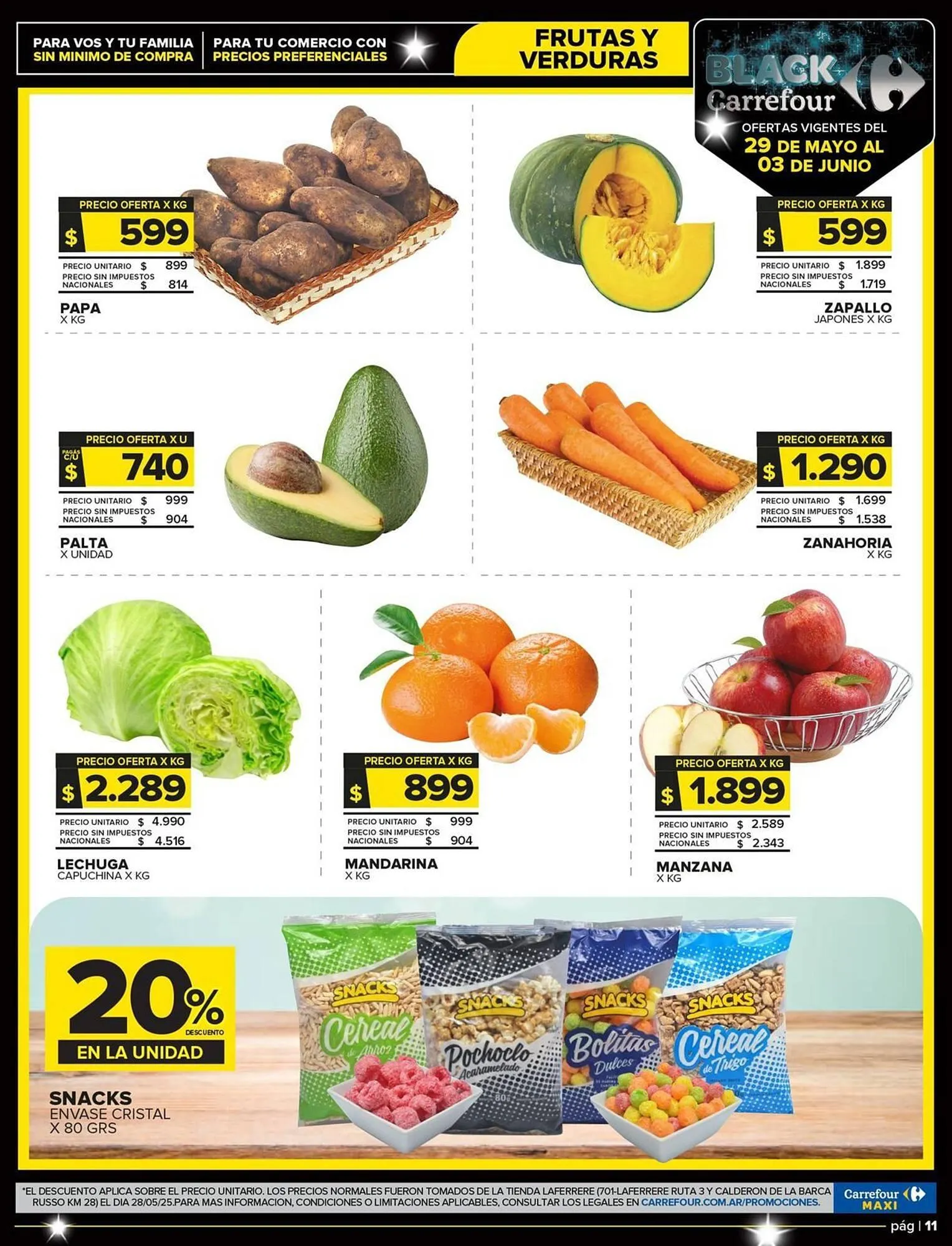 Ofertas de Catálogo Carrefour Maxi 29 de mayo al 3 de junio 2025 - Página 11 del catálogo