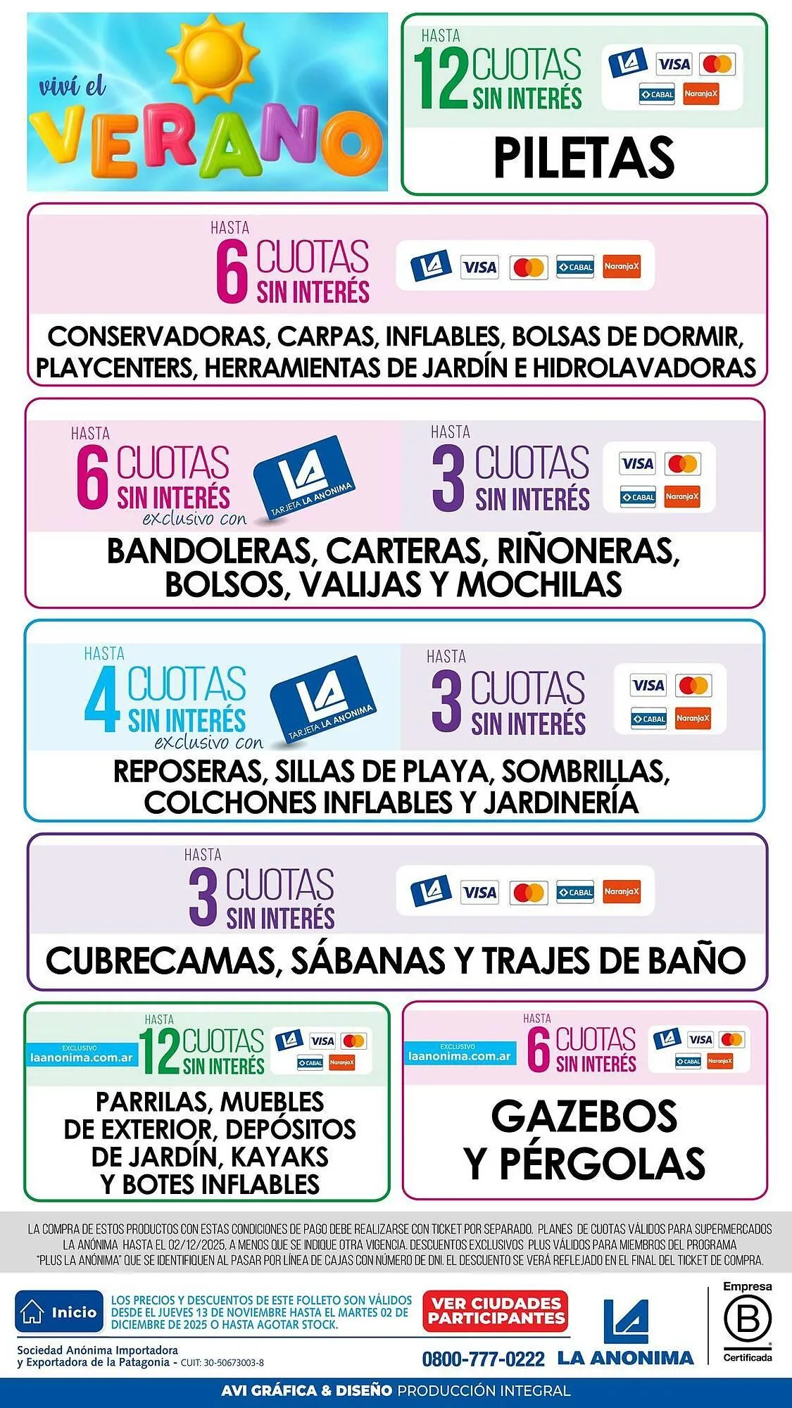 Ofertas de Catálogo La Anonima 13 de noviembre al 2 de diciembre 2025 - Página 41 del catálogo