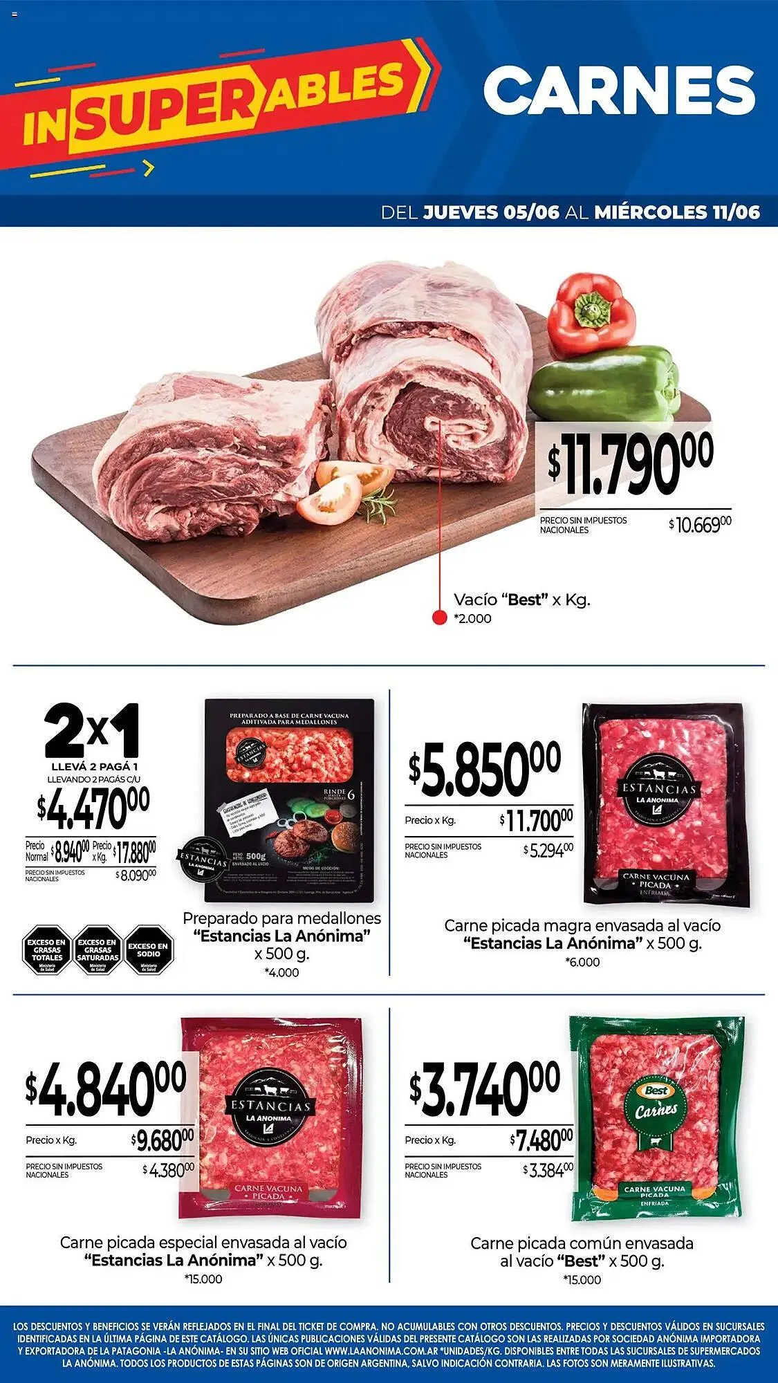 Ofertas de Catálogo La Anonima 5 de junio al 12 de junio 2025 - Página 2 del catálogo